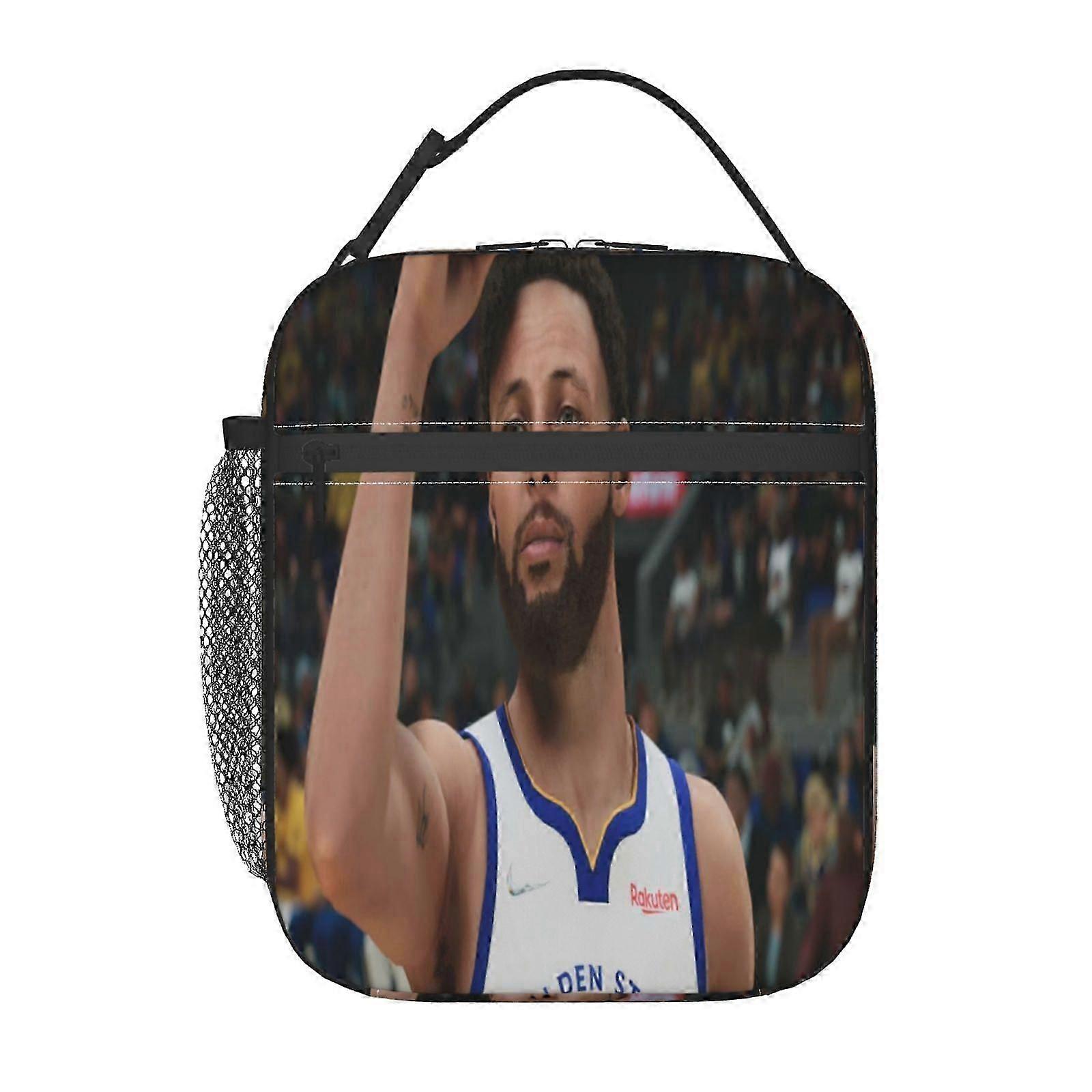 q64 Stephen Curry Lunch Bag with USB Heating Function, 3-Temperature Settings, Electric Lunch Box Companion b64