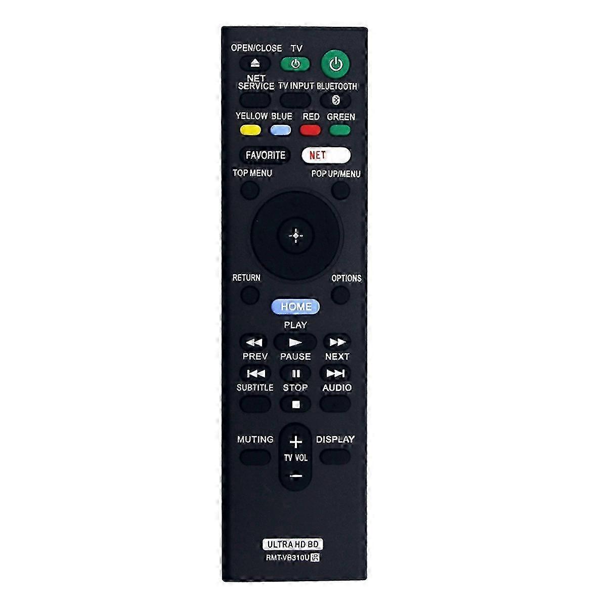 Replace RMT-VB310U Remote Control for Sony RMT-VB310U ULTRA HD Blu-Ray BD DVD Disc Player