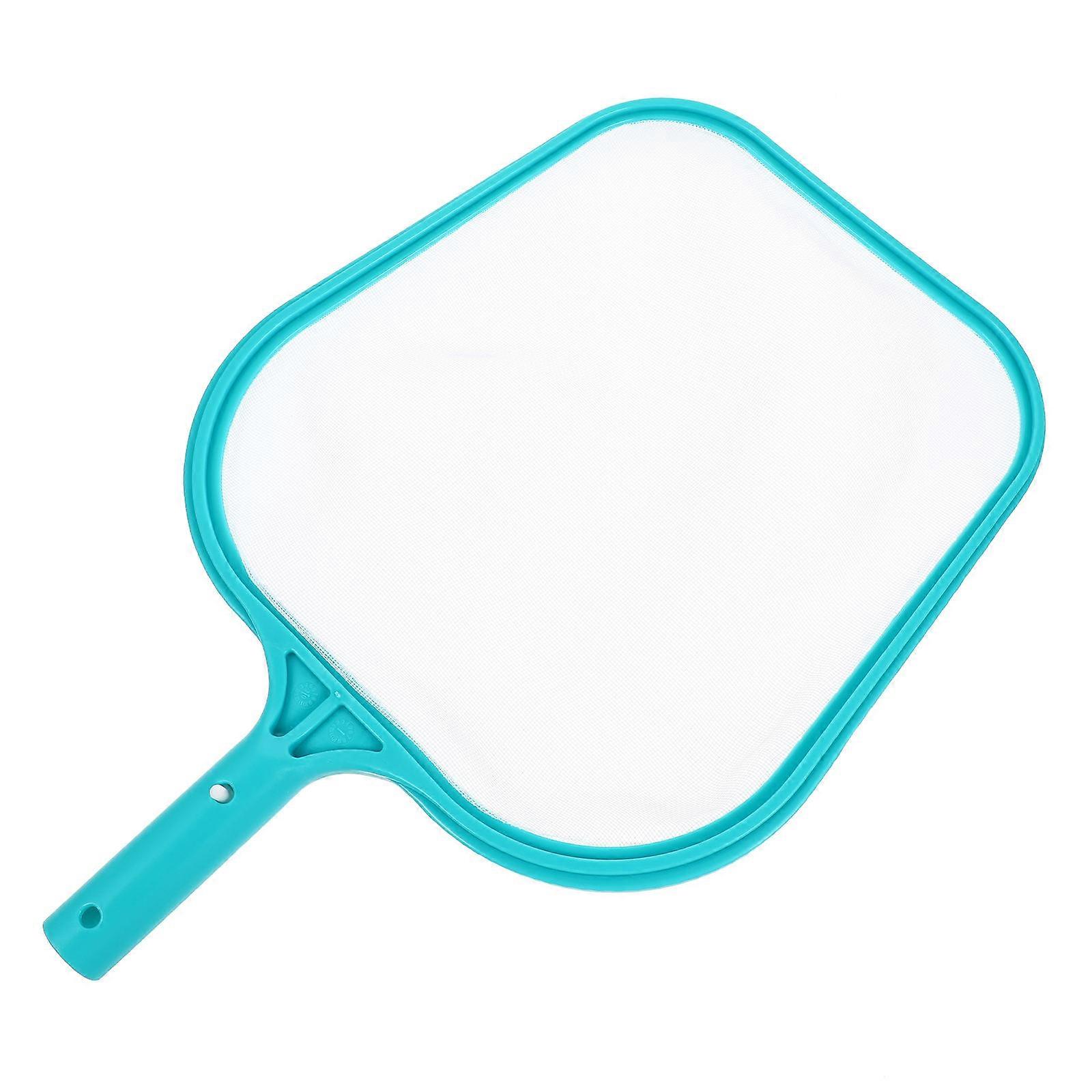 Portable Pool Cleaning Tool with Fine Mesh for Debris Scoop Net Safe Aluminum and PVC Green