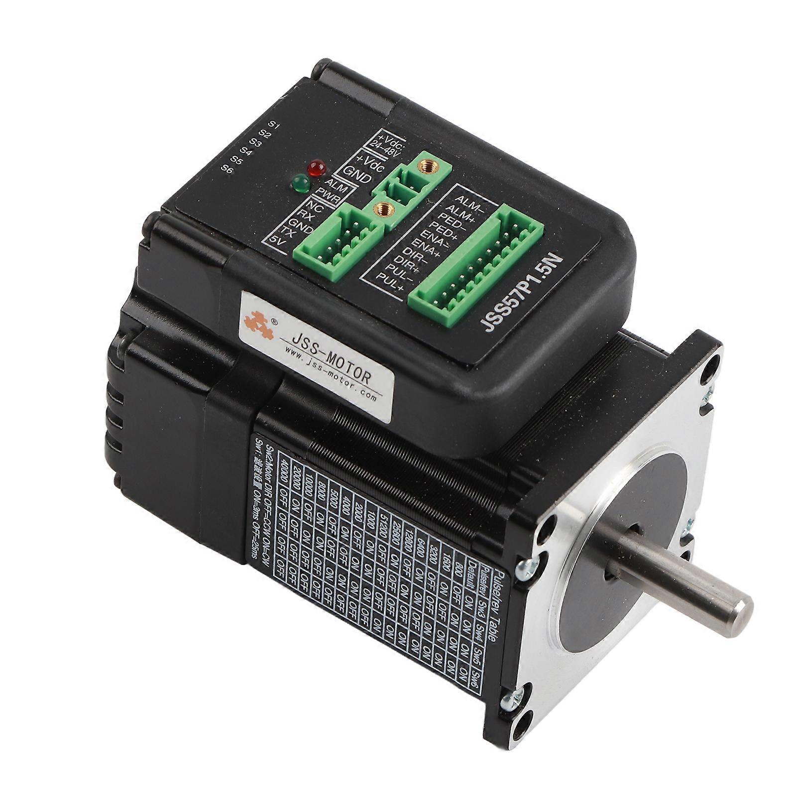 Integrierter Closed-Loop-Motor Metall mit 3-teiligen Anschlüssen JSS57P1,5 N 4 A 3,9 V 1,8 ° ± 5 %