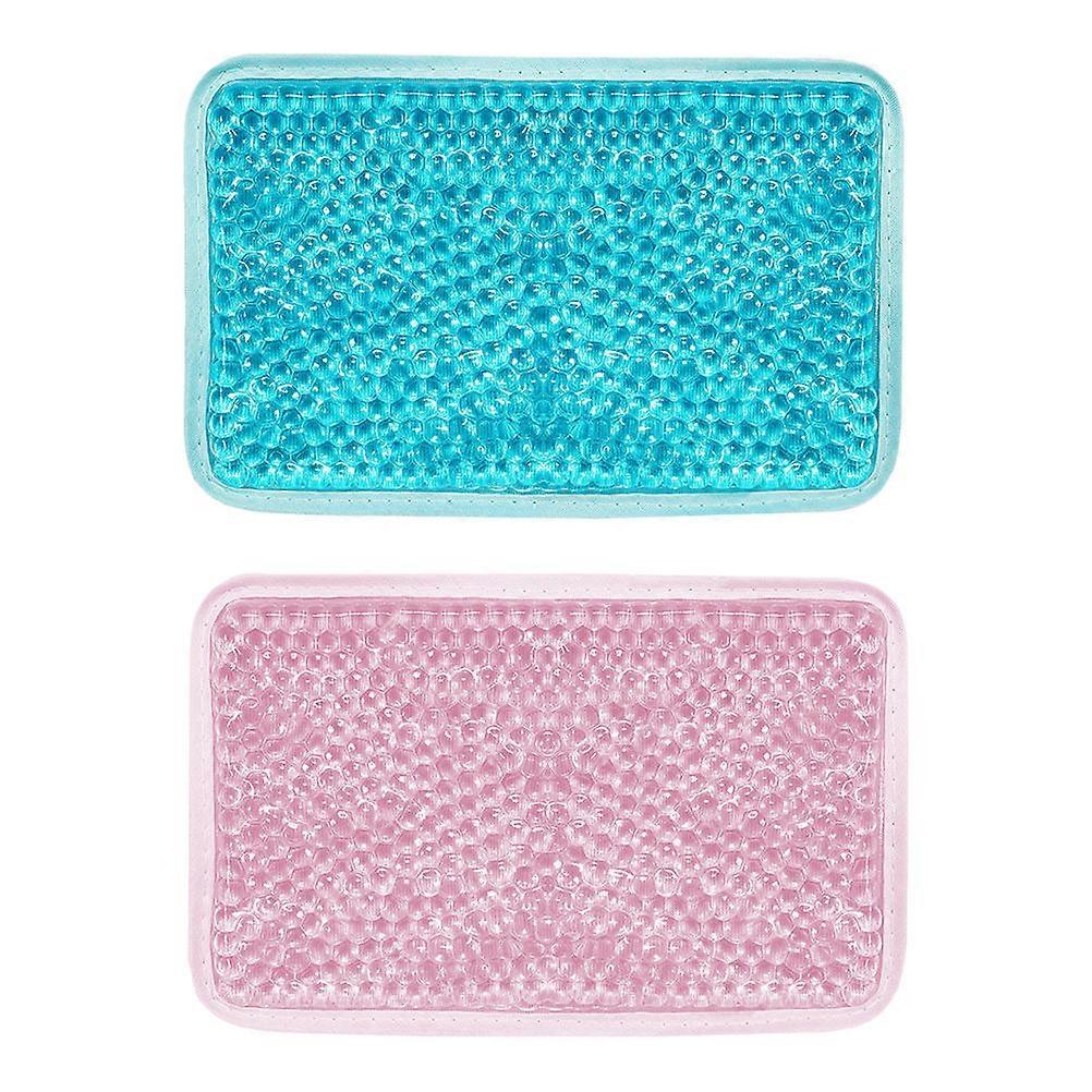 Reusable Ice Pack Multi Functional Bag For People With Blue 19 7x12 5CM 2Pcs