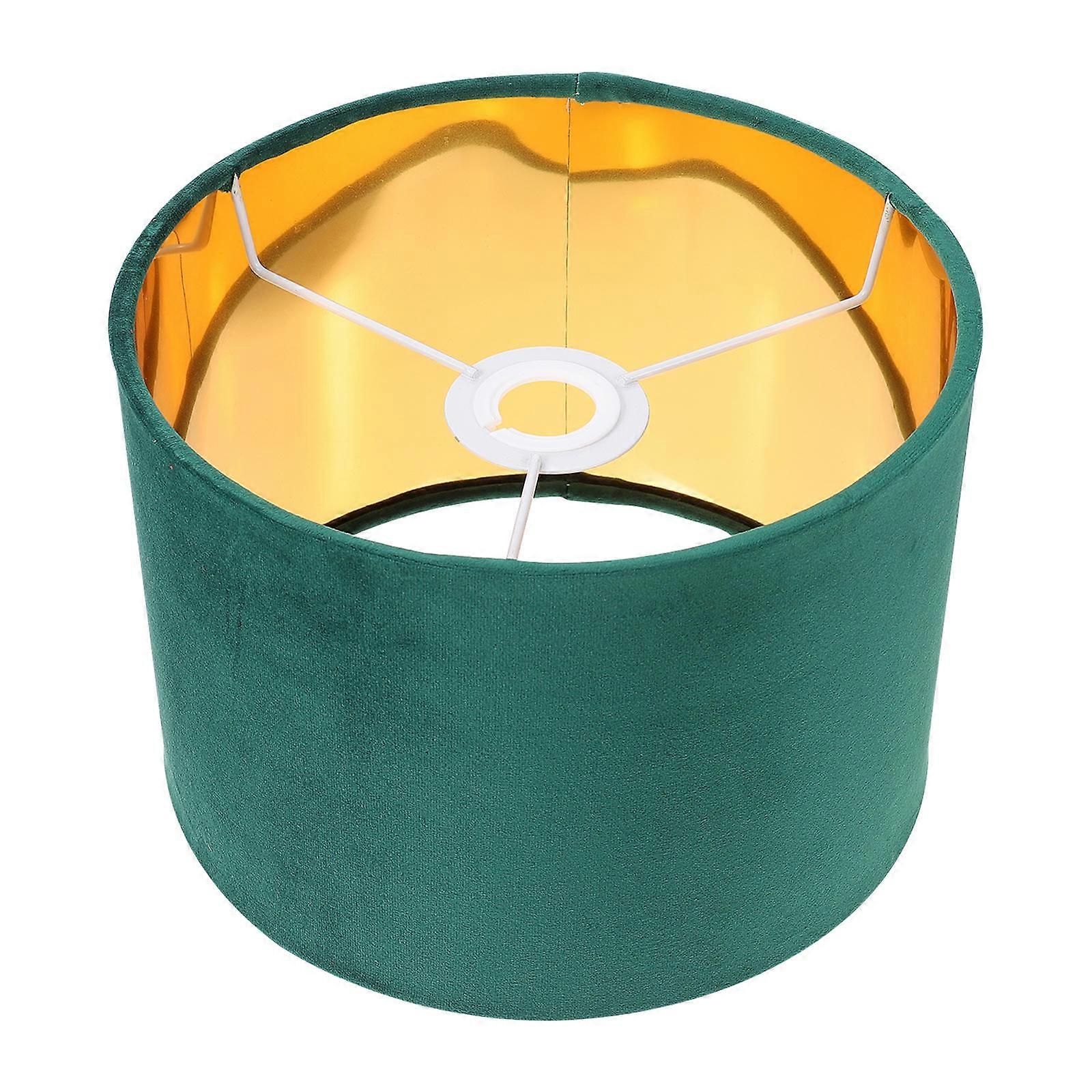 Green Cloth Lampshade for Table Light Cover Home Decor Practical Light Accessory 1Pc