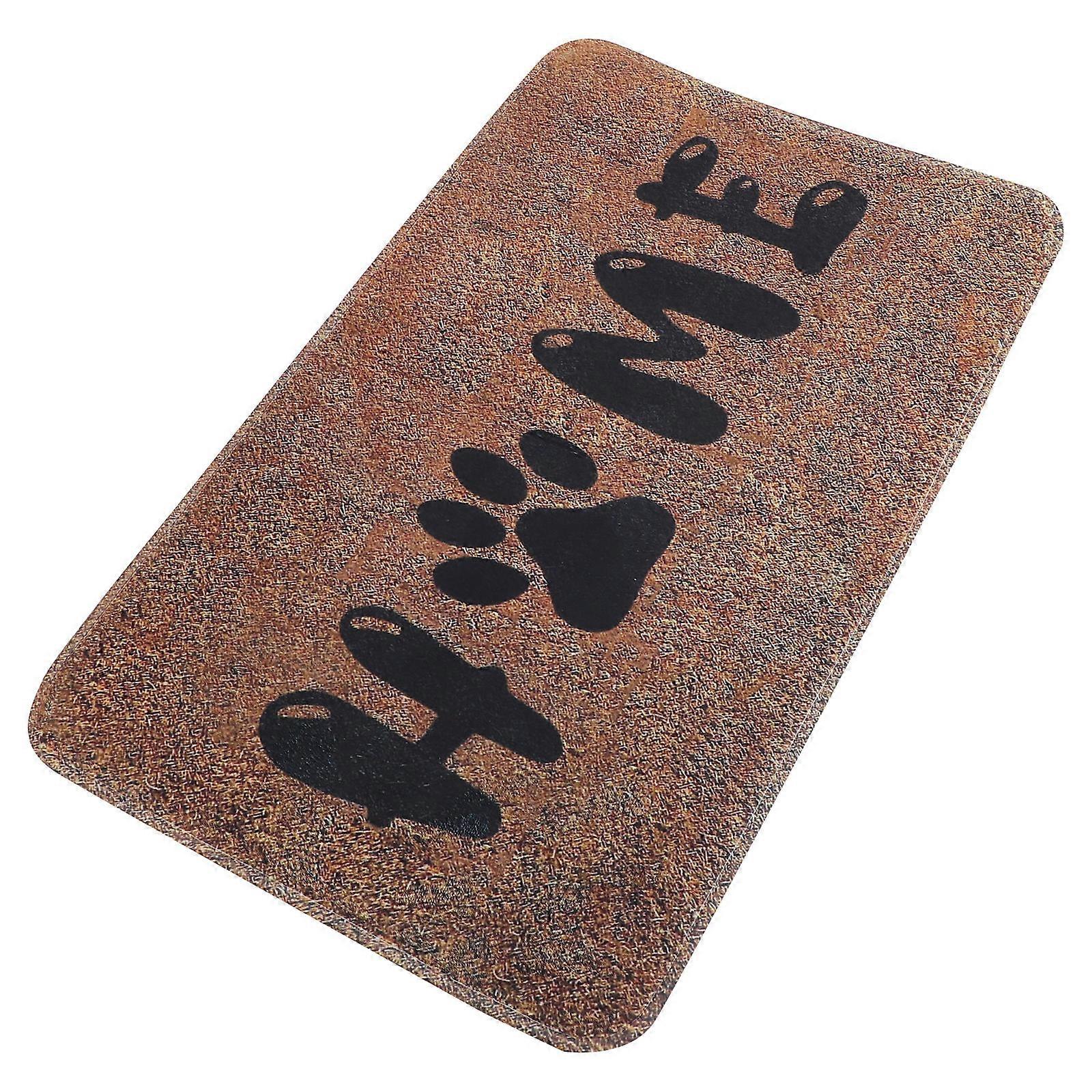 Door Mats Polyester Skid Resistant Carpet For Kitchen Multi-Colored 80x5cm Practical Home Cushion 1Pack