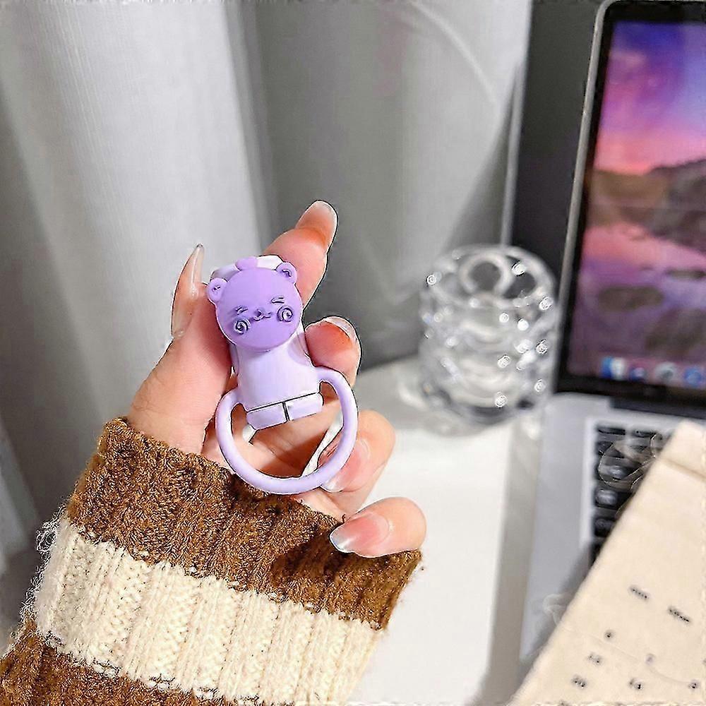 2 in 1 Data Cable Protector Cover, Cute Silicone Data Cable Winder, Universal Mini Data Cable Protective Cover 4pcs
