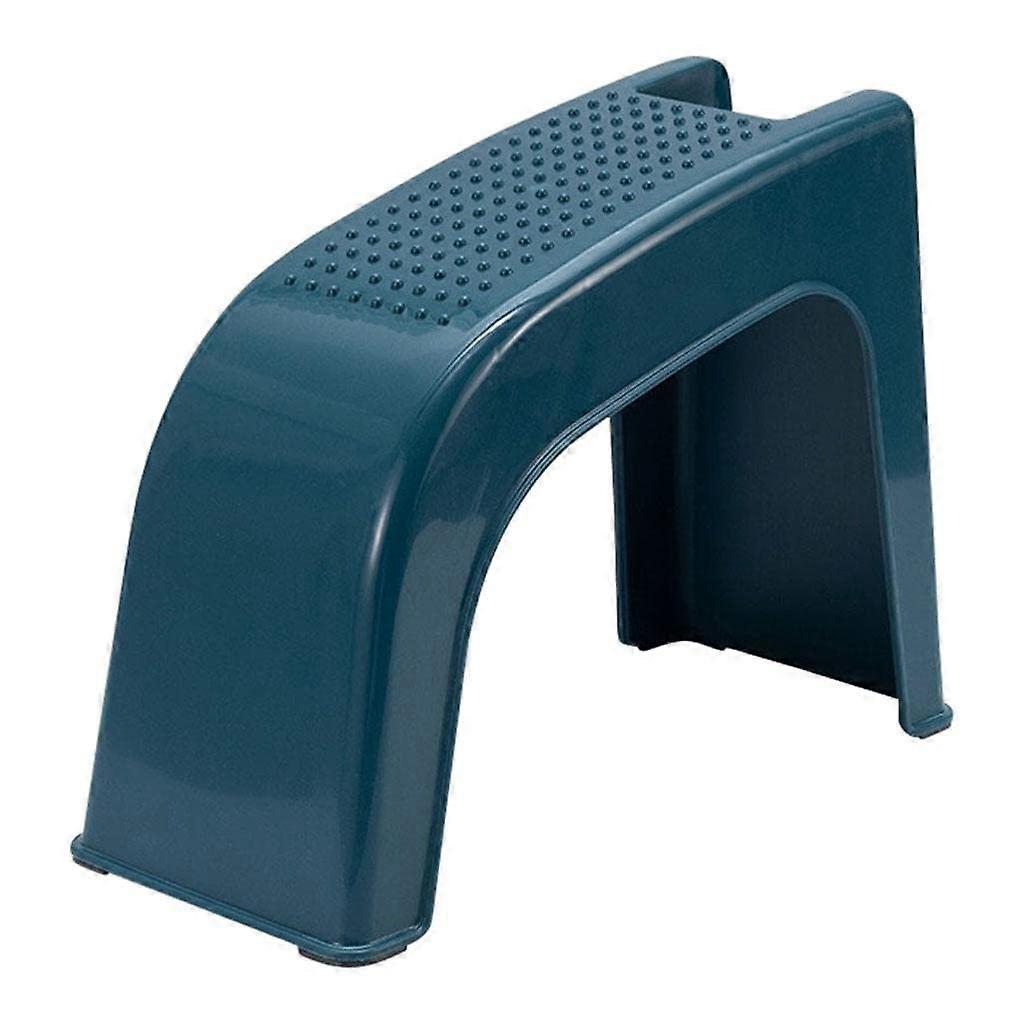 Footrest Stand for Shower, Non-Slip Design, Blue Footstool for Adult Leg Shaving, Durable and Comfortable