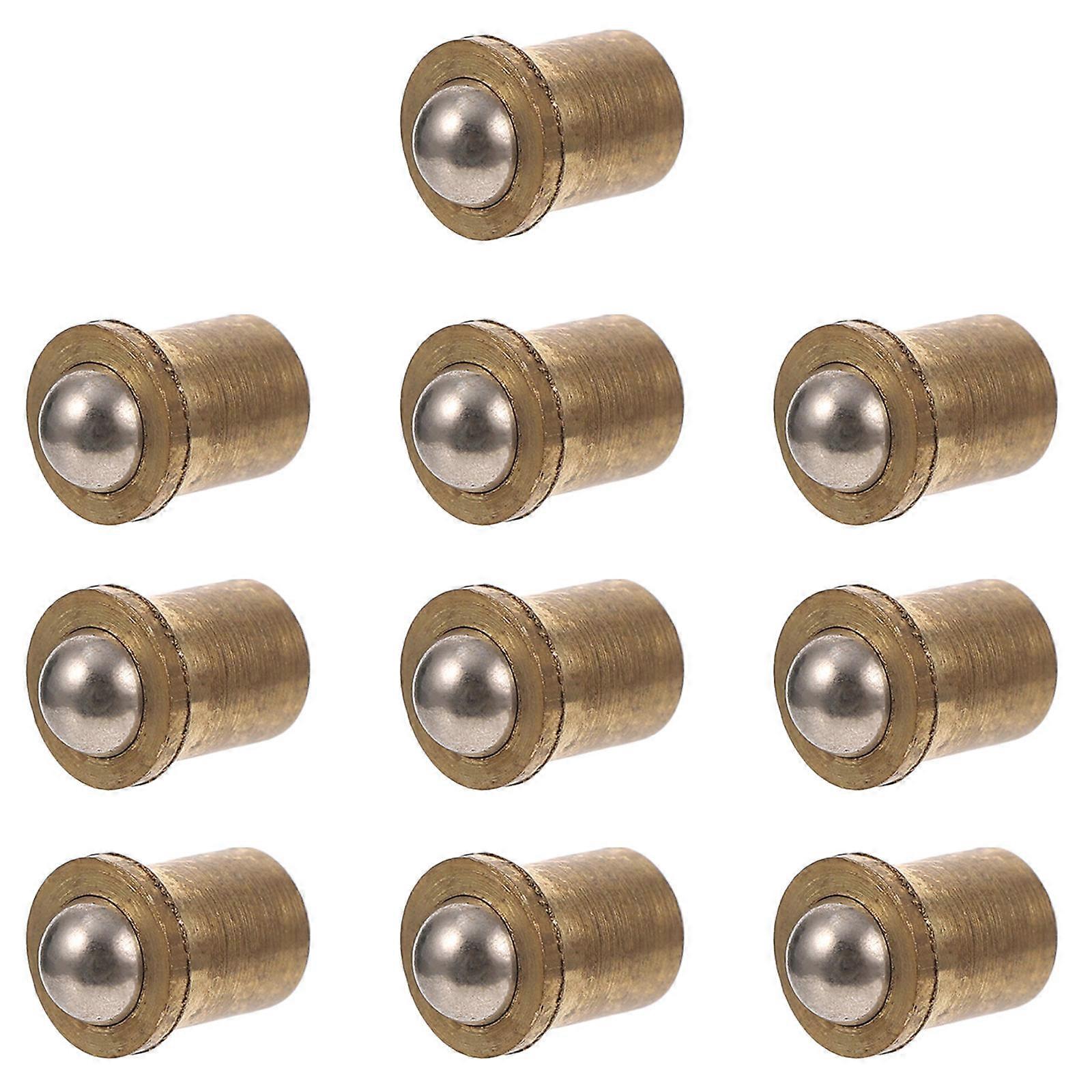 10pcs Rame Sfera Catch Latch Porta Serratura a molla per accessori per mobili