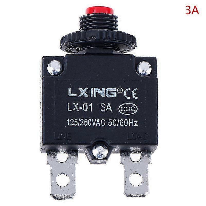 Circuit Breaker Overload Protector Switch Fuse 3A 4A 5A 6A 8A 10A 15A 20A 30A3A SZRH A-C