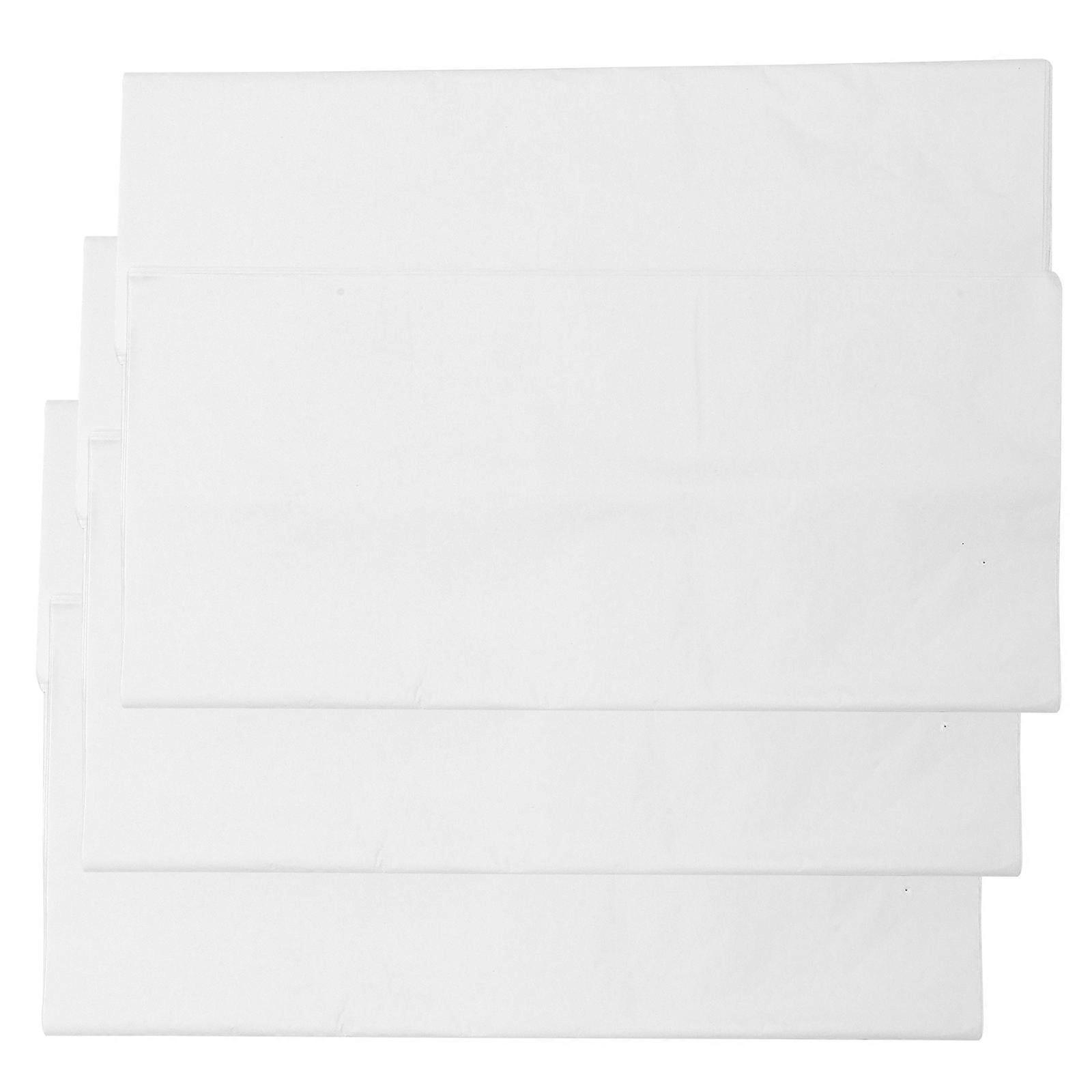 White Paper Wrapping Sheets for Bouquets, Floral Packing Material for DIY Crafts and Special Occasions, 120 Sheets
