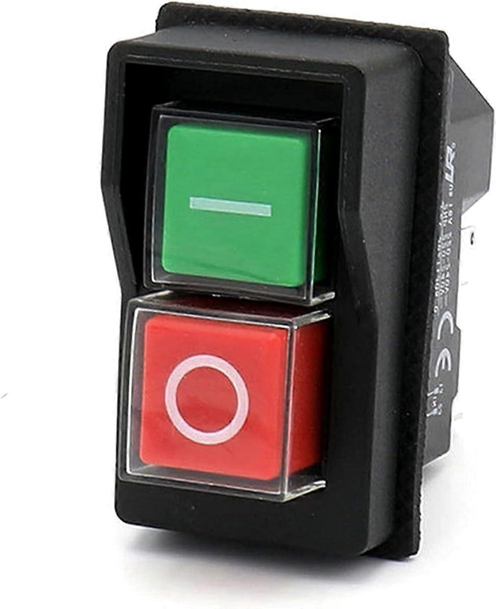Switch KLD28/KJD17 KLD28A/KJD17A Electromagnetic Starter Button Switch Machine Tool Equipment IP55 Waterproof Safety Assistant 28A