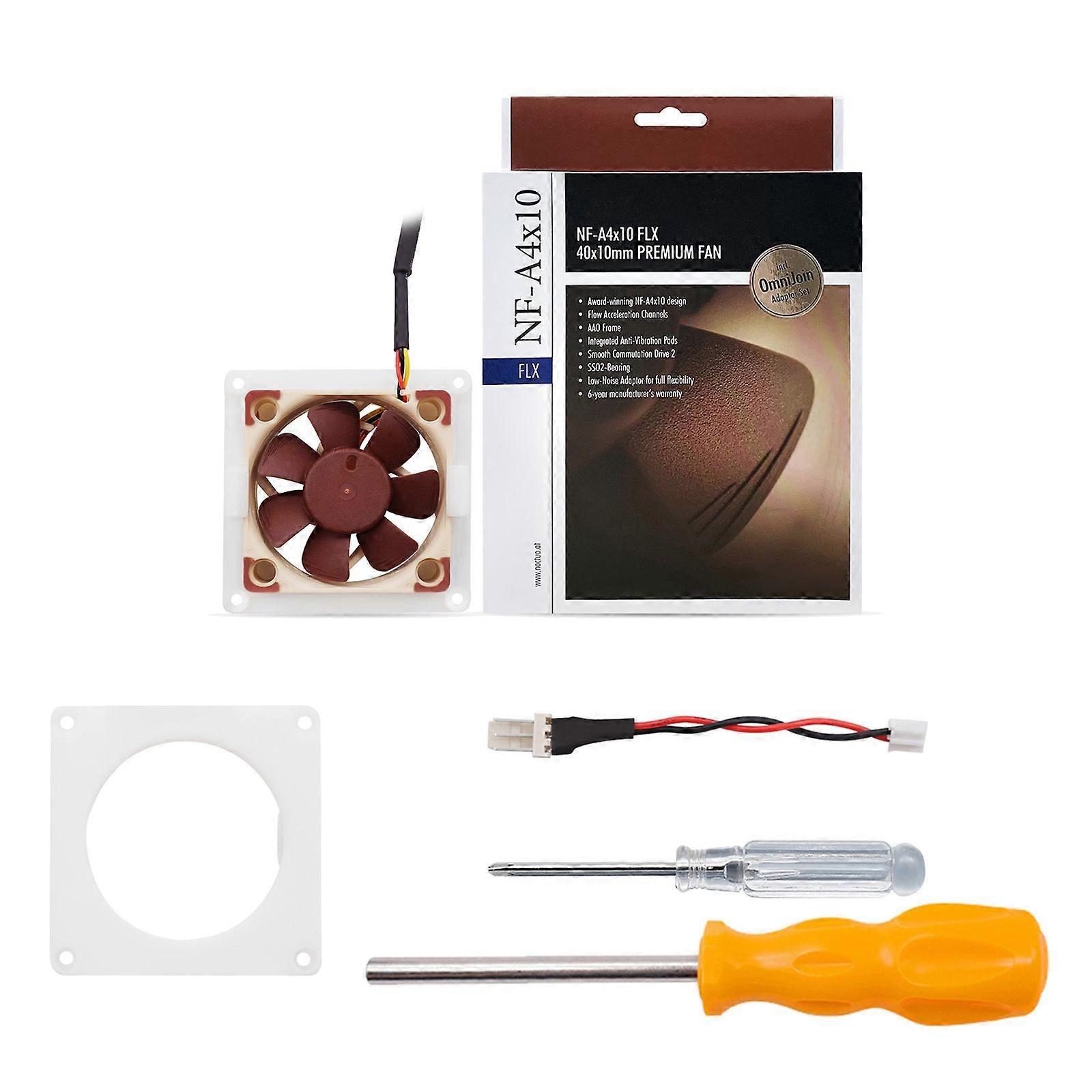 40mm Fan Adapter Bracket with Adapter Cable Screwdriver for GC Game Console