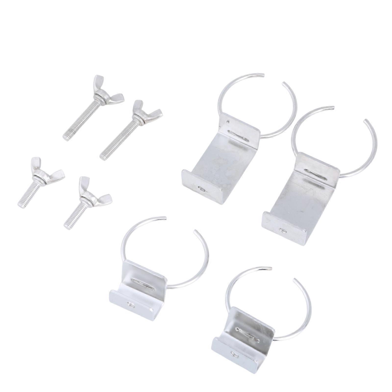 Steel Small Float Valves with Fixing Clips Automatic Water leveling Control Valves for Pools Fish Tanks Livestock Waterers Multicolor