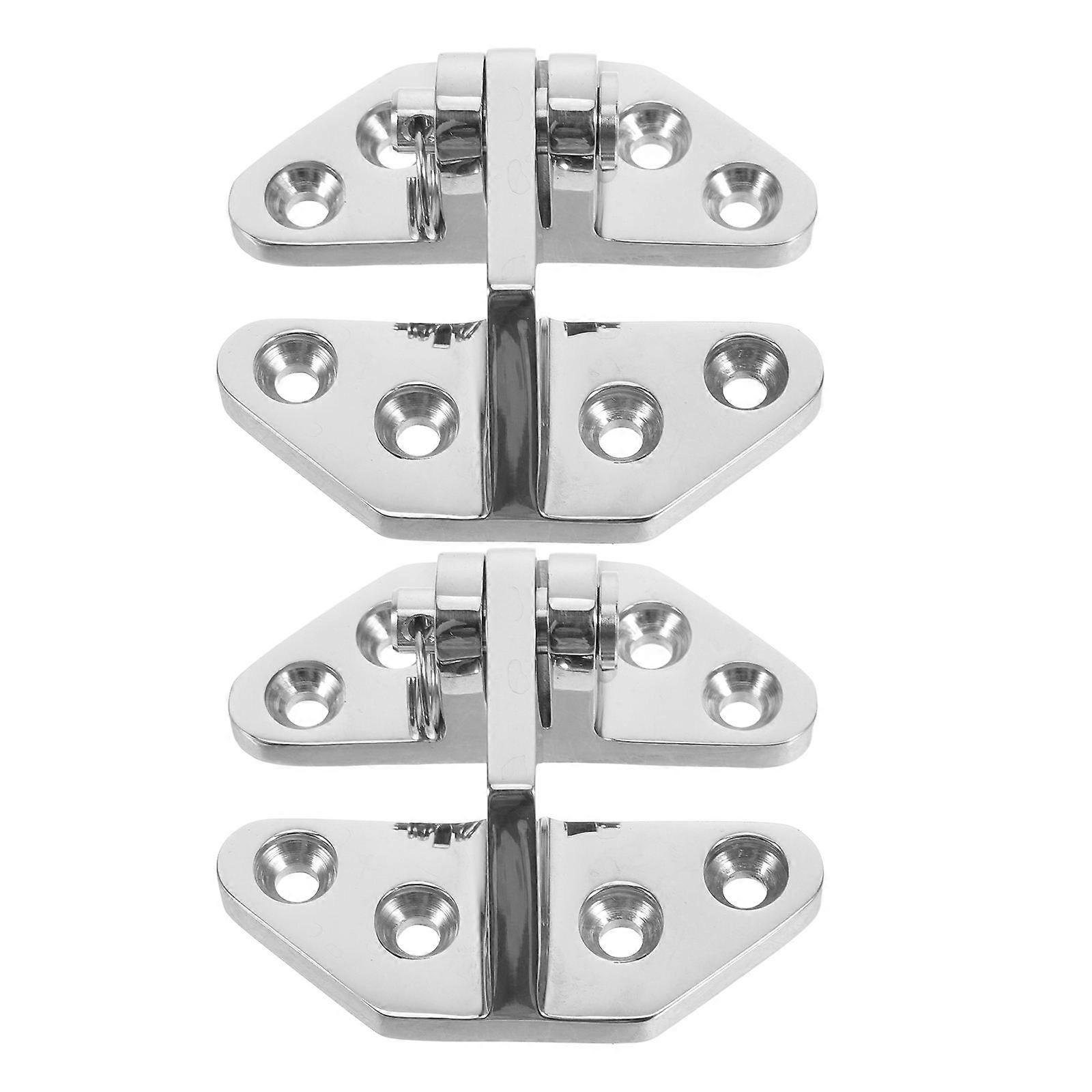 Hatch Hinge Boat Hardware Easy Installation For Marine Environments 2Pcs