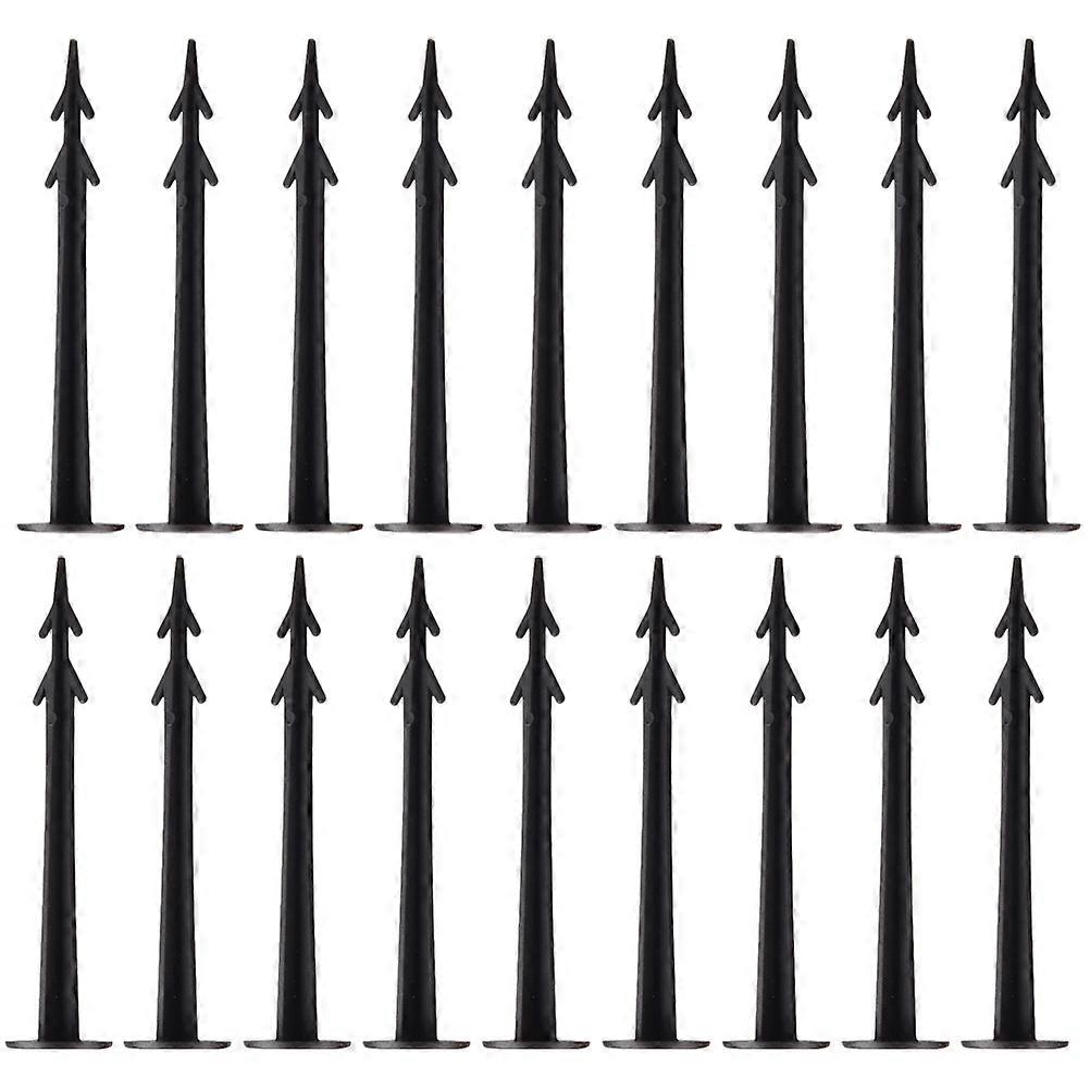 Outdoor Ground Nail Non-Rust Tent Nails Stable Support Camping 50Set