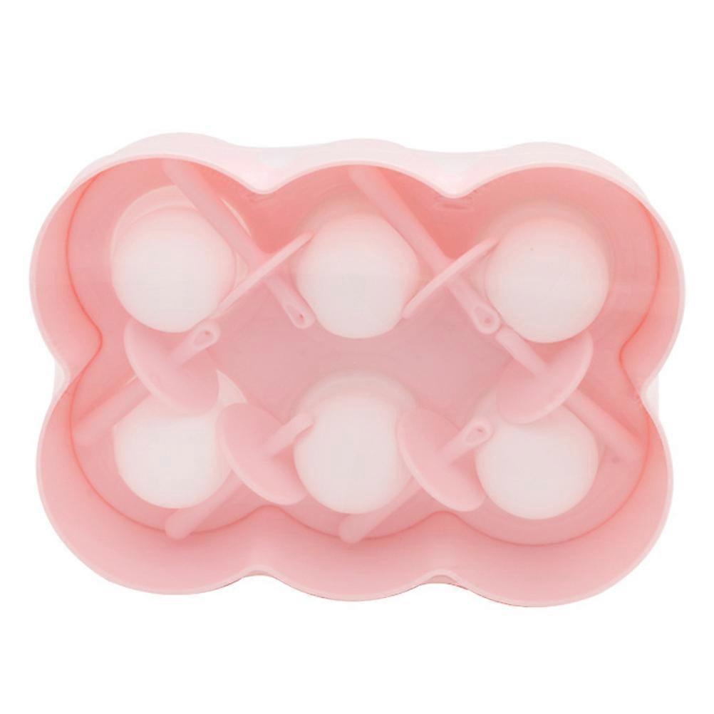 Silicone Ice Trays Diy Ice Cream Maker Cartoon Shape For Families Summer Time Storage 1Set