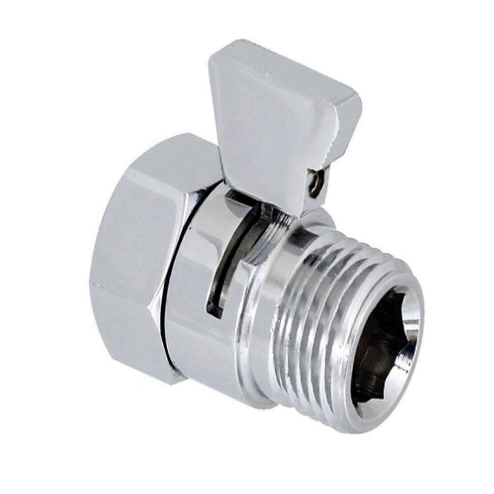 Brass Shower Flow Control Valve G1/2 Water Volume Adjustment, Pressure Regulator, Compatible With 1/2 In Shower Fittings