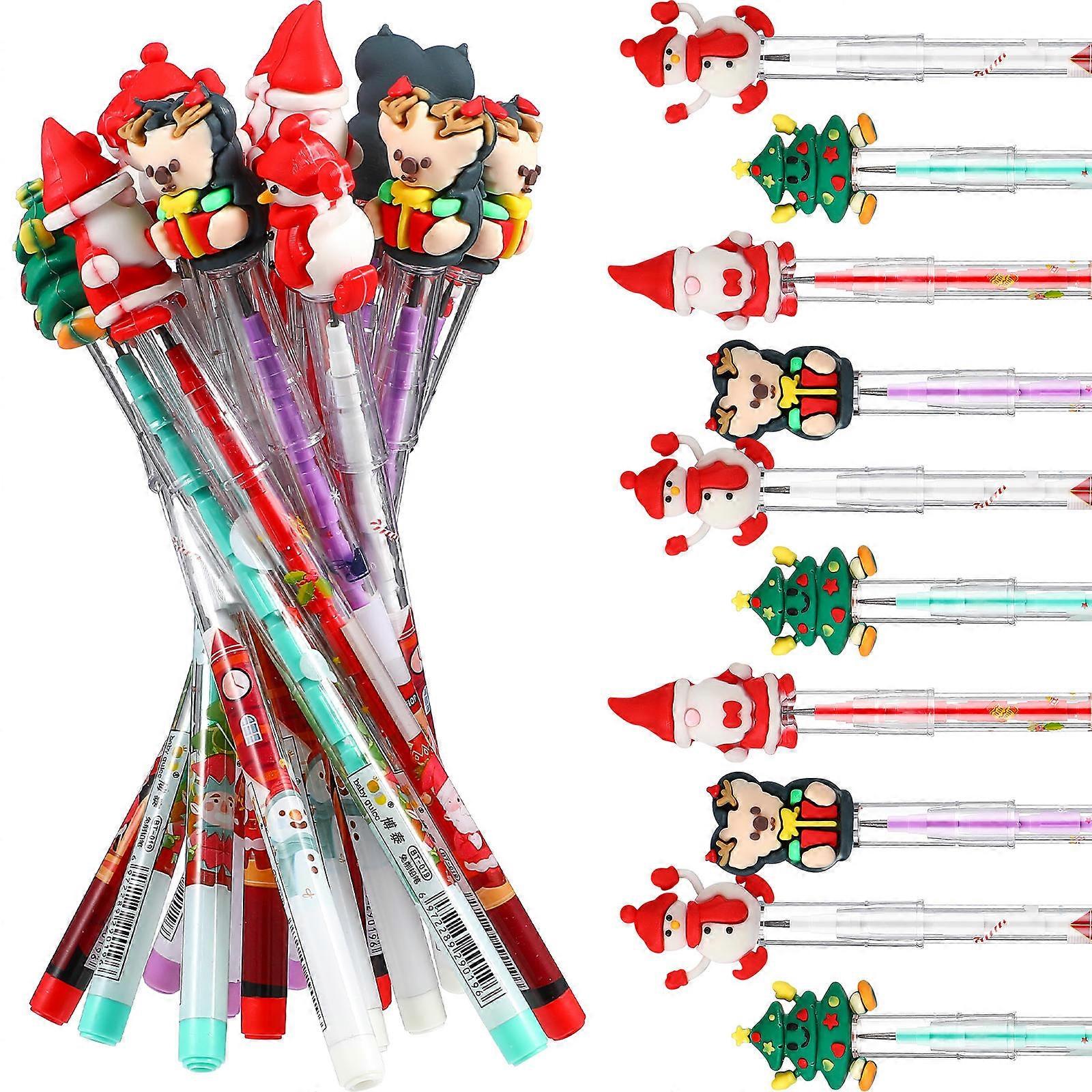 Multipoint Stackable Pencils For Tutoring Classes Children Non-sharpening Stackable 16.50X1.84X1.60CM 16pcs