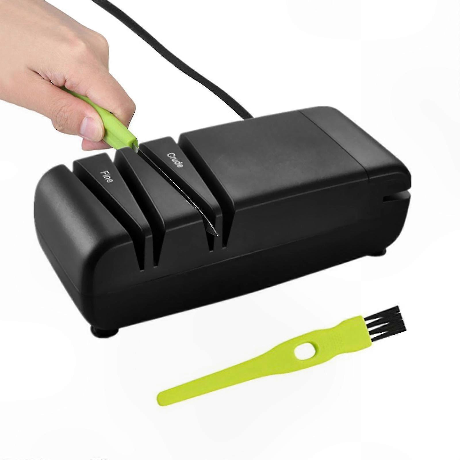 2-Stage Electric Knife Sharpener for Quick Sharpening and Polishing