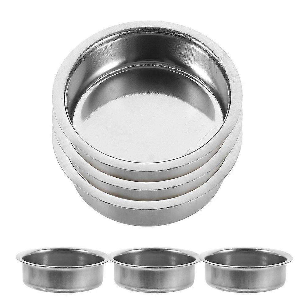 6pcs Mini Incense Stick Plate Cone Burner Holder Traditional Censer Tower Bowl for Home Decor Silver