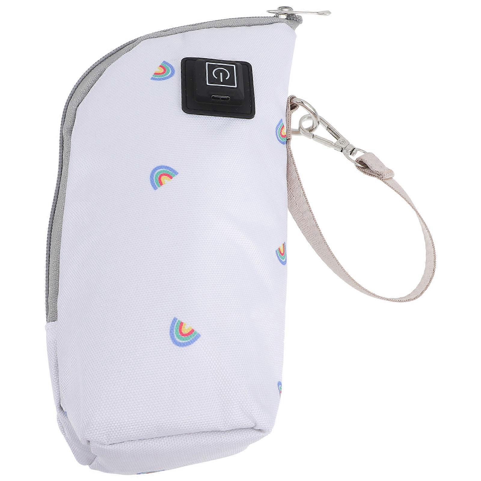 Portable Baby Milk Warmer USB Bottle Heater for Storage Most Sizes