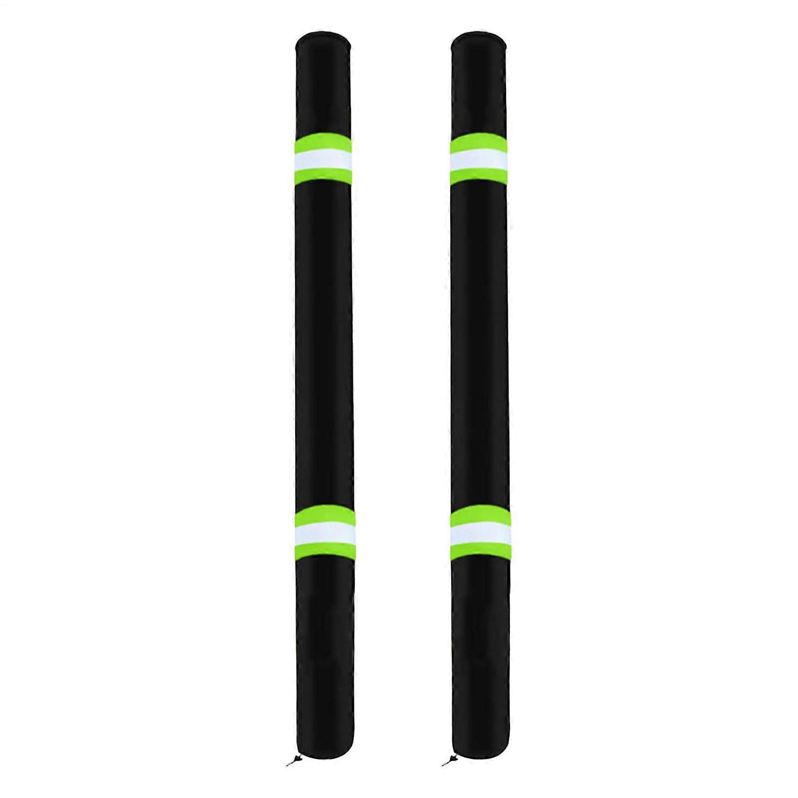 Boat Trailer Guide Pole Pad Oxford Fabric Cover 36 Inch Reflective Covers 2Pack