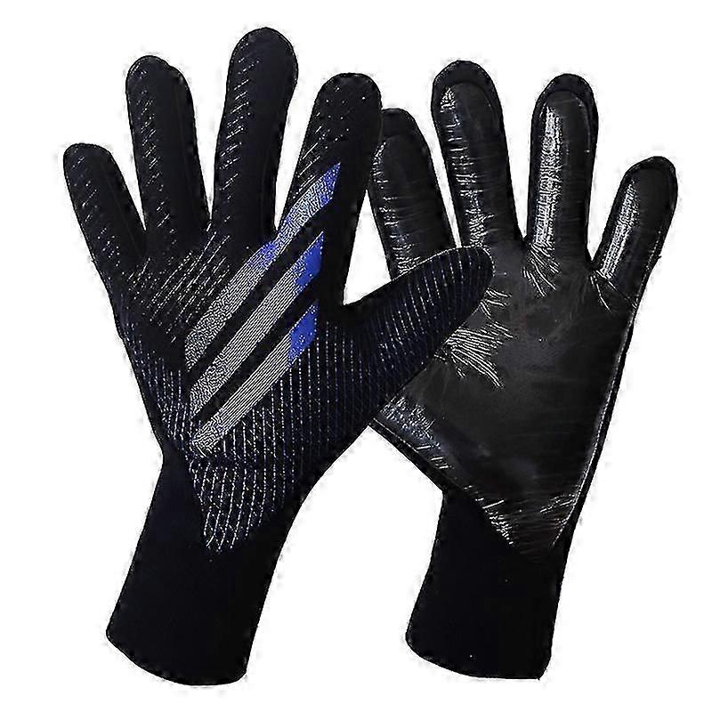 ゴールキーパーグローブプレミアム品質サッカーゴールキーパーの手袋指の保護青少年のための