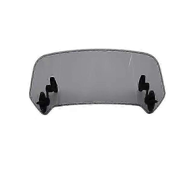 1 stk universell justerbar frontruteforlengelse spoiler vinddeflektor for motorsykkel