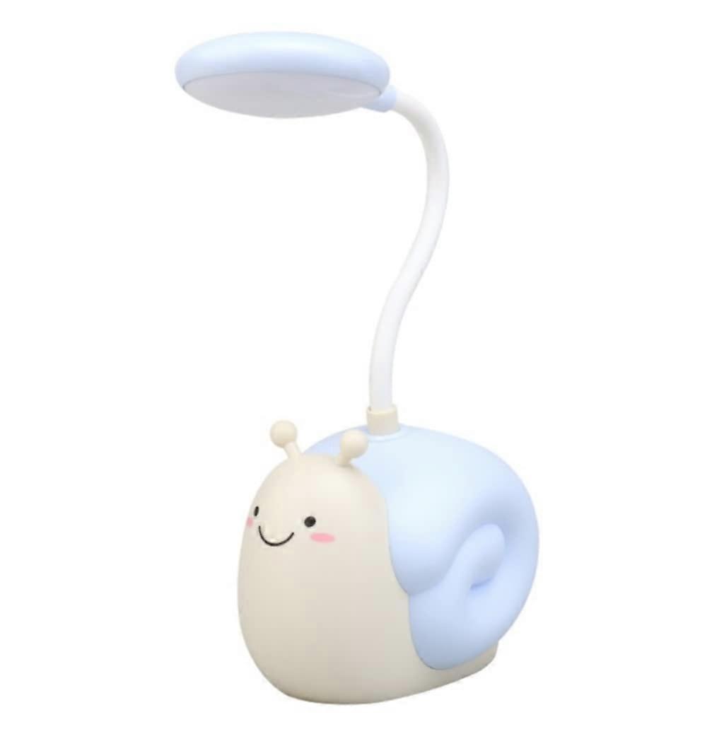 Desk Lamp With USB Charging And Pen Holder, Soft LED Study Light For Students Dorm Room Bedroom