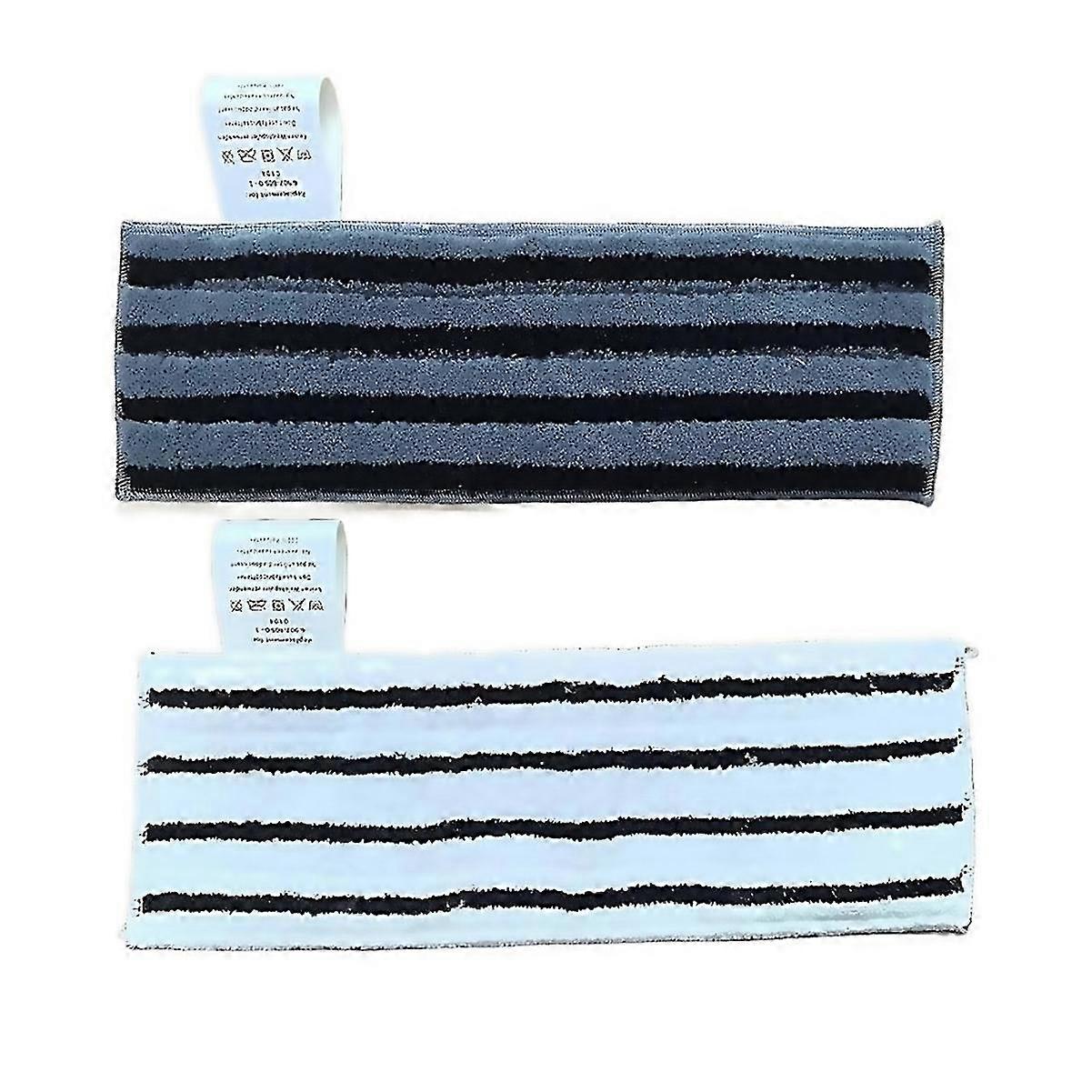 2pcs Microfibre Floor Cloths For Karcher Sc Steam Cleanerfor Floorssuitable For Any Type Of Surfac