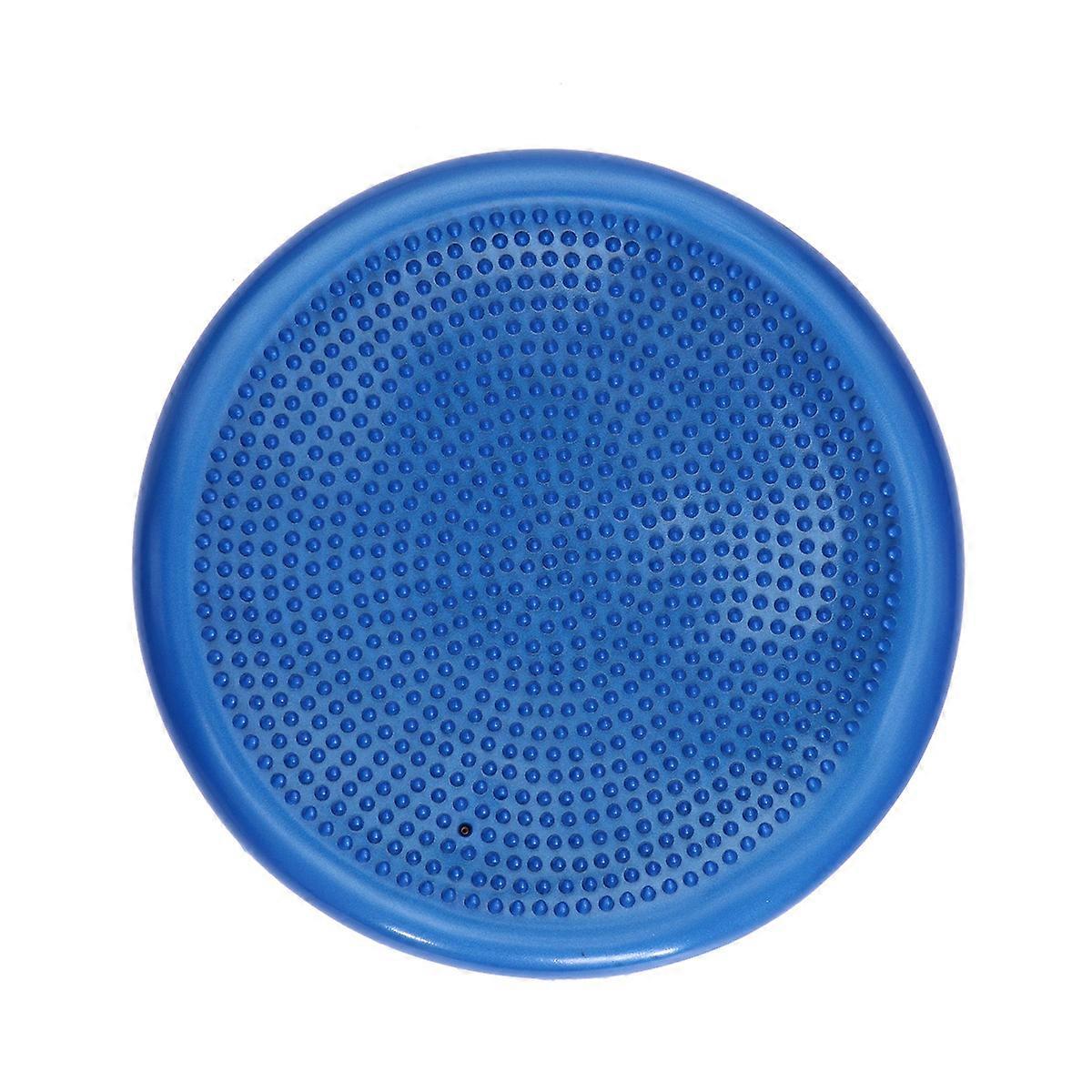 Inflated Stability Wobble Cushion Extra Thick Balance Disc for Core Strength Relieves Back Pain