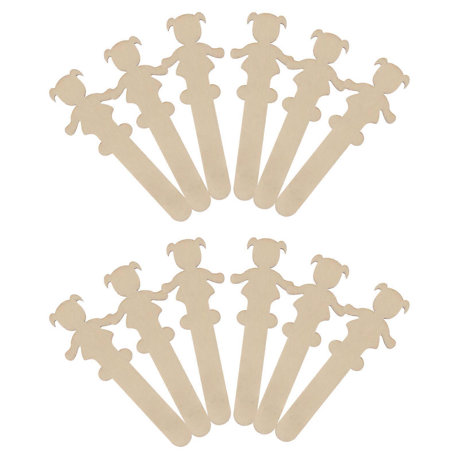 20pcs Brown Synthetic Material DIY Crafts for Children Safe and Comfortable with Fine Workmanship
