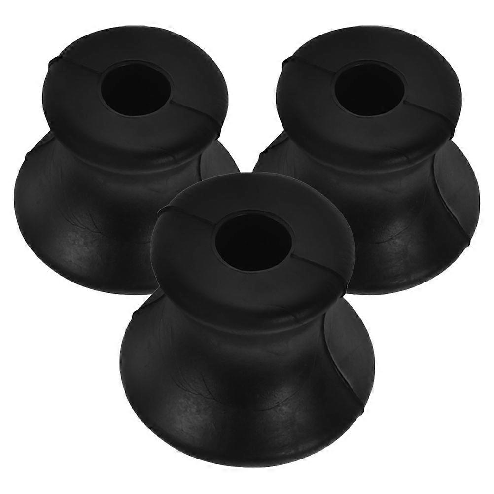 fork Supplies 3Pcs Meditation fork Holder For Home Use Black Rubber Base Ensuring Stability And Durability