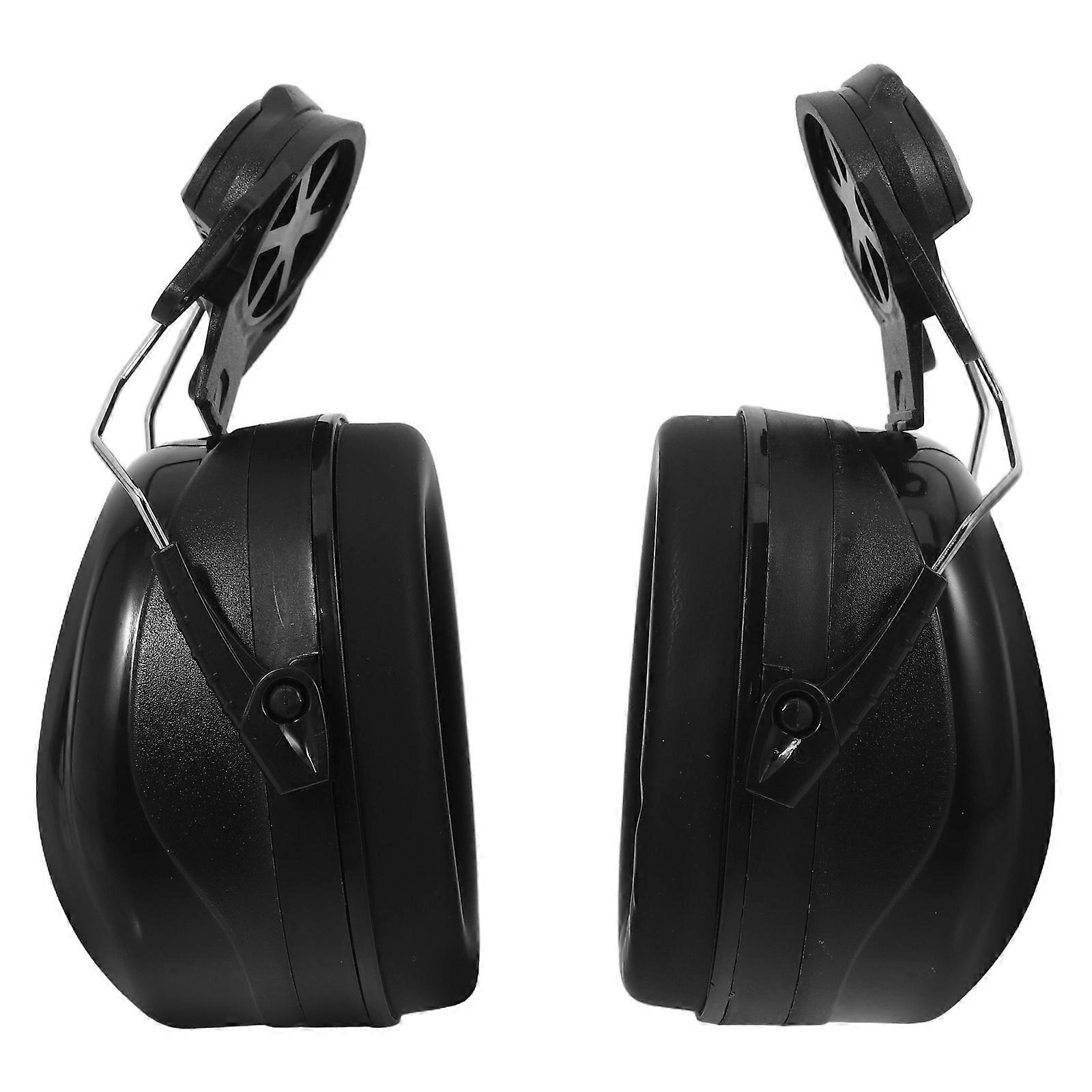 Adjustable Hard Hat Ear Muffs Ensuring Noise Protection For Industrial Use In Construction Environments 1 Set