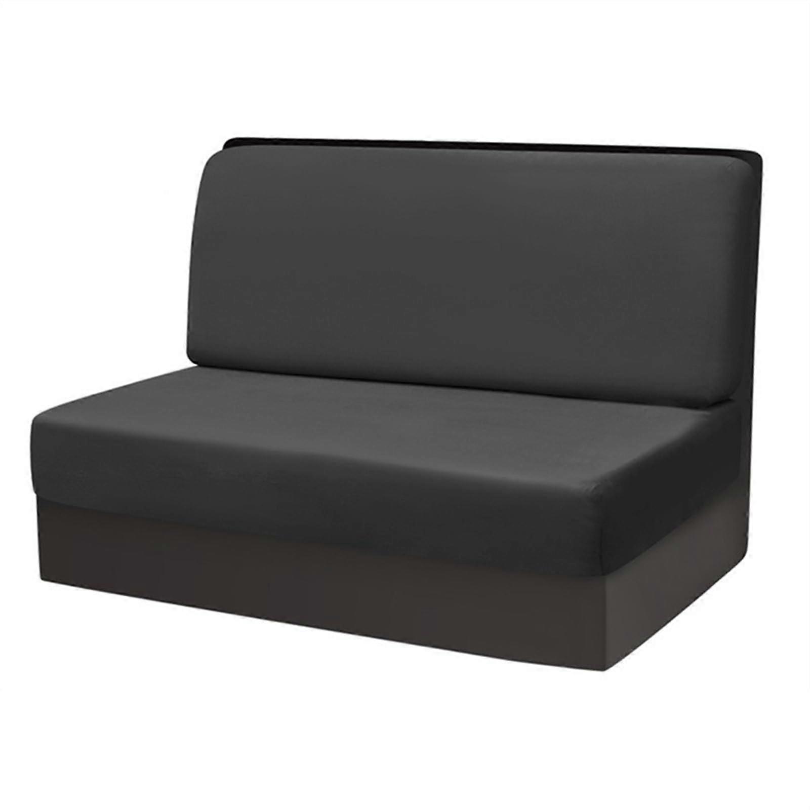Velvet RV dinette cushion covers Soft elastic couch cover 1 Set Color 3