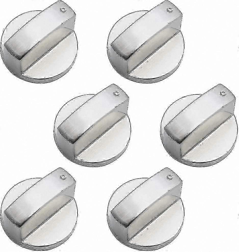 6-Pack Universal Gas Stove Control Knobs for Kitchen Appliances