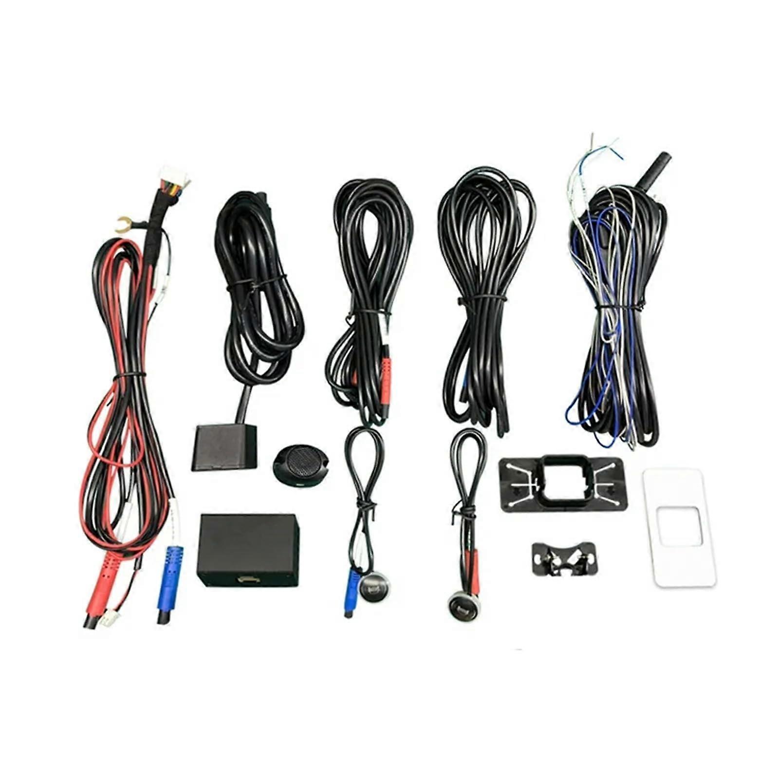High Precision Intelligent BSD Blind Spot Detection and Rear Cross Traffic Alarm System with 79GHz Radar Technology and Dual Color Warning Light