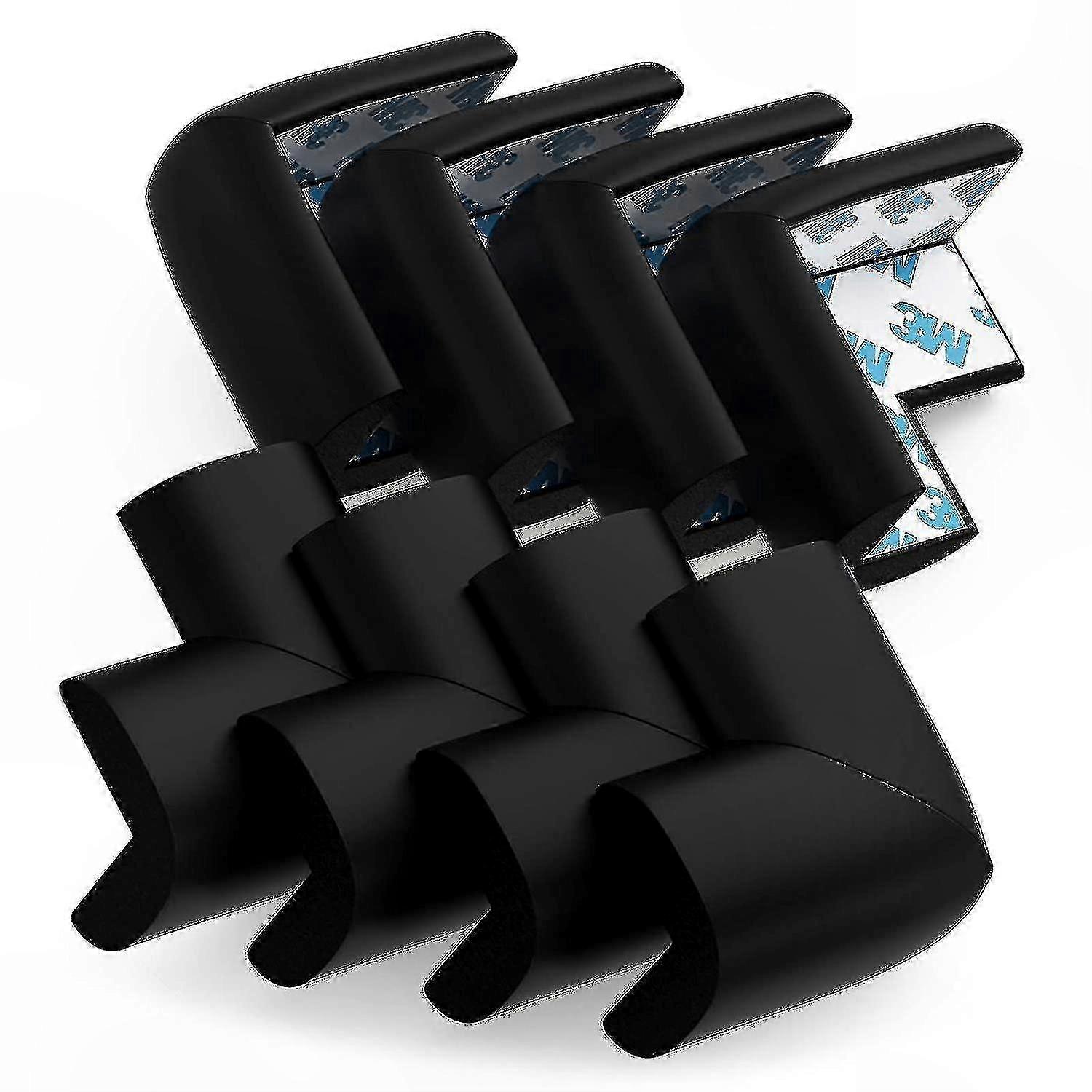 Soft Corner Guards for Baby Proofing - 8 Pack Edge Cushion Protectors to Prevent Head and Knee Injuries