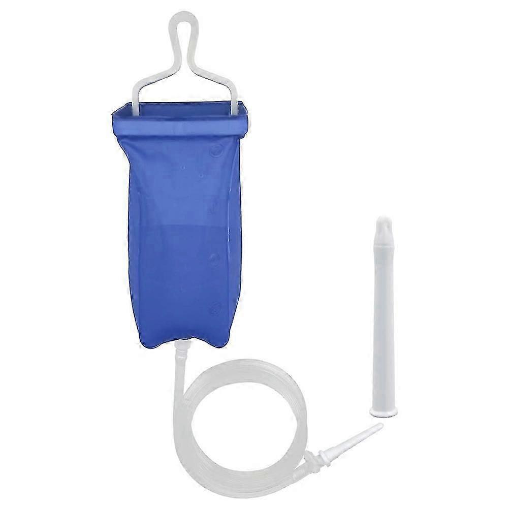 2L Reusable Enema Bag - Travel Enema Kit