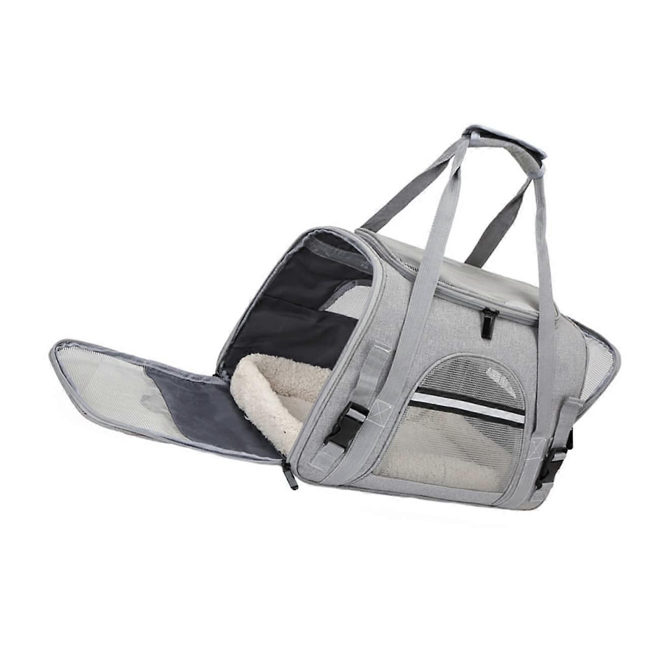 Pet Carrier Backpack Breathable Collapsible Dog Bag For Travel, Camping - Multi-Functional, Comfortable, Durable