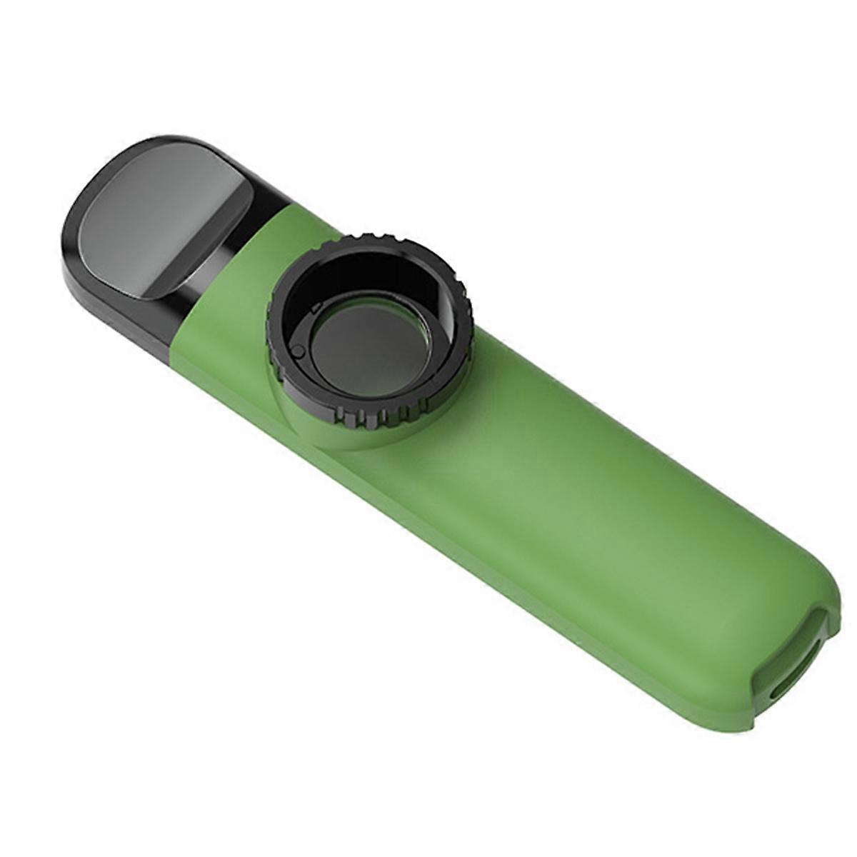 Portable Kazoo Flute with Lanyard Fun Musical Whistle Toy Green