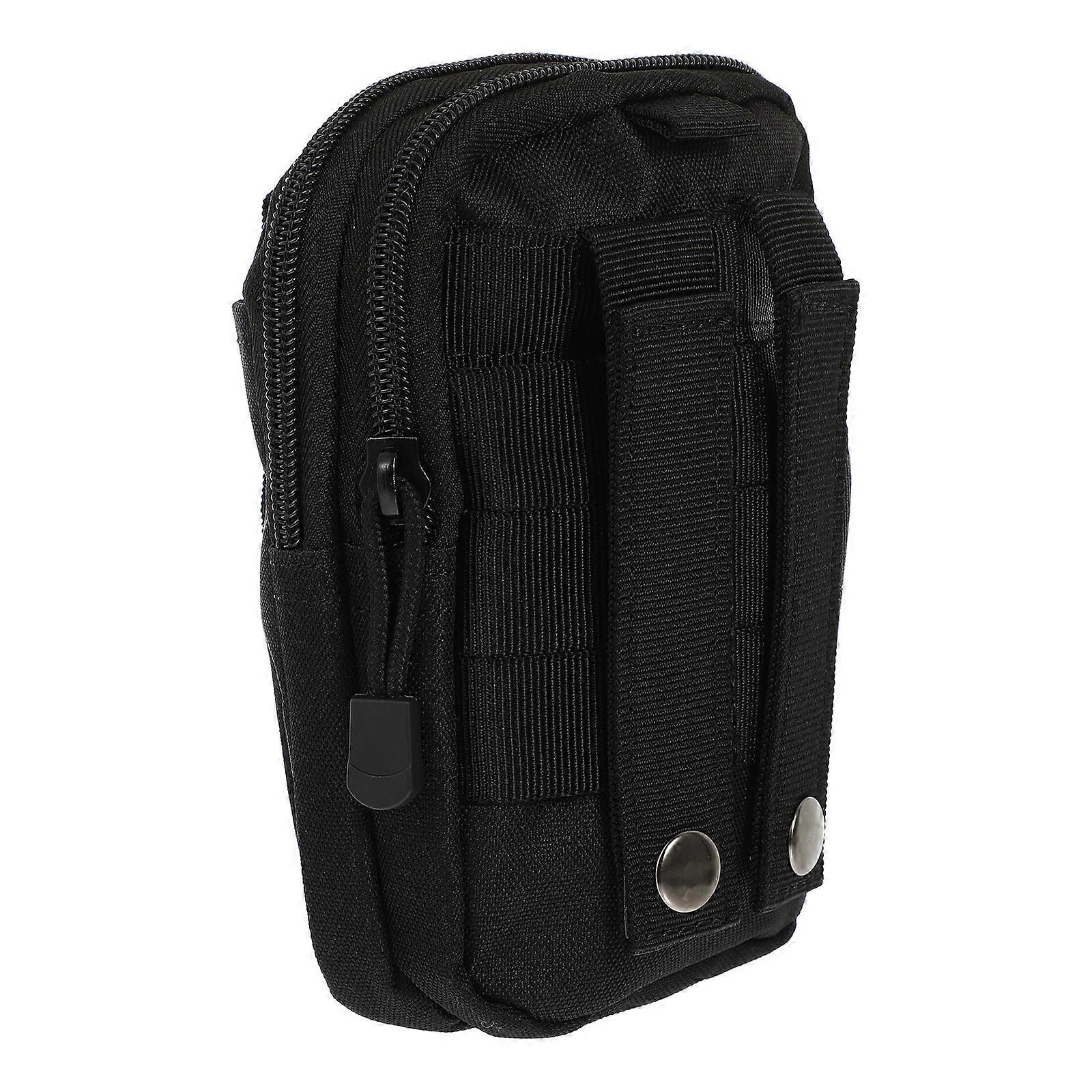 Lightweight Durable Pouch Case for Hunting Sports Casual Use, Portable Waist Bag with Radio Holder, Unisex Design for Easy Carrying