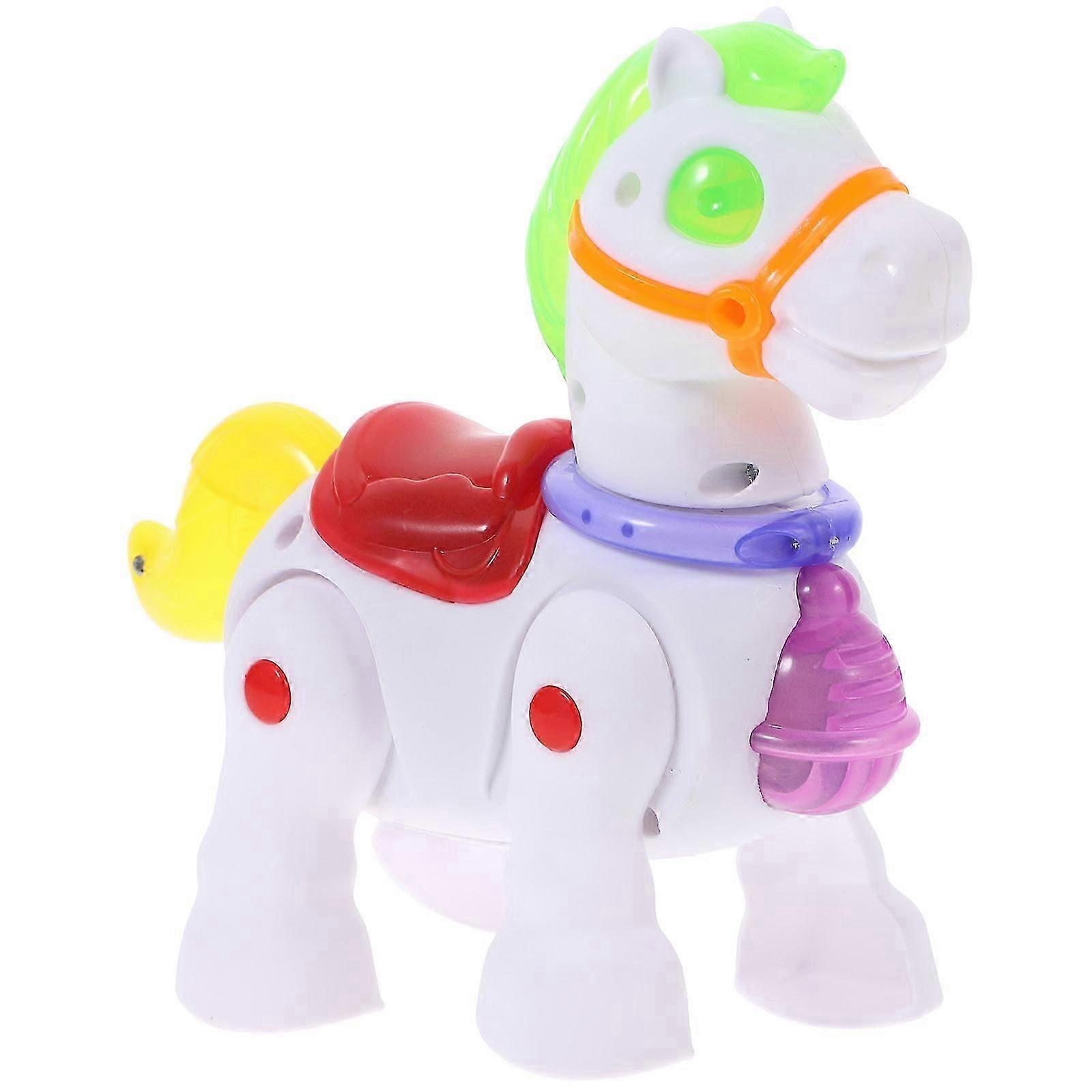 Electric Walking Pony Toy with Realistic Motion for Boys' Outdoor Play and Imaginative Fun