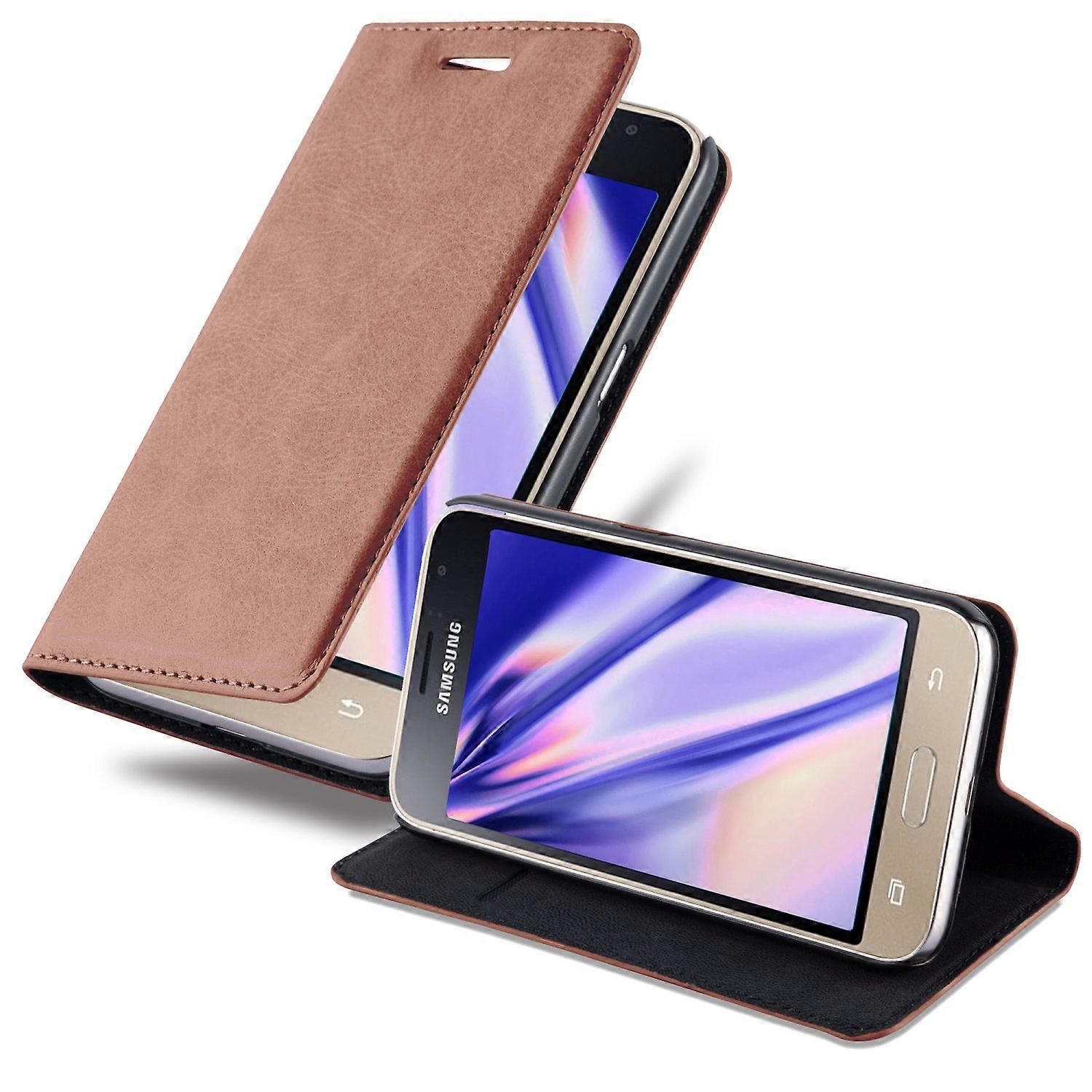 Samsung Galaxy J1 2016 Case - Protective Case with Stand Function and Card Slot
