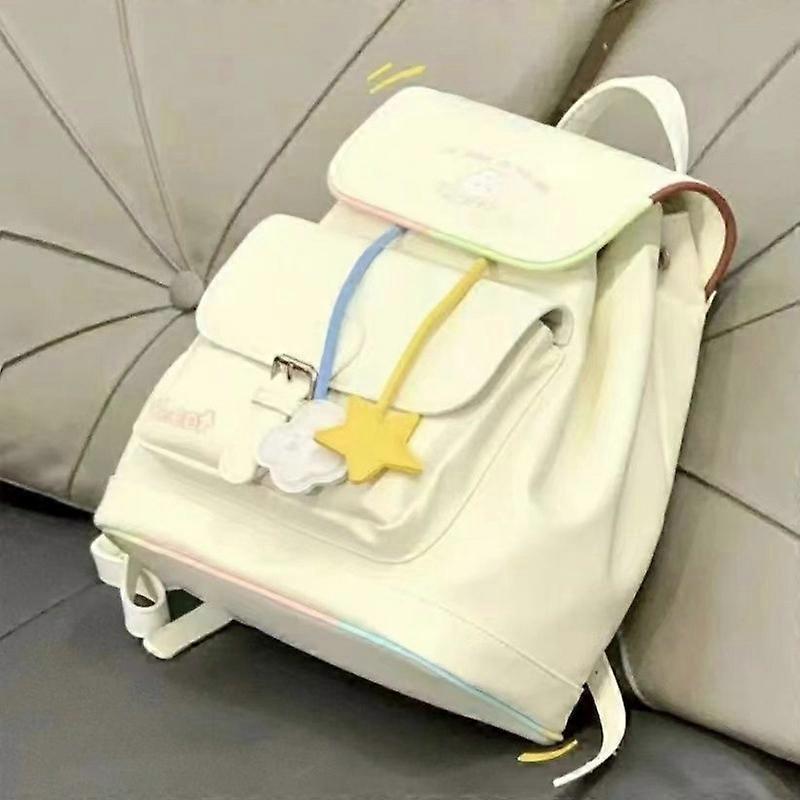Travel Backpack for Women Large Capacity Cute School Bag Polyester