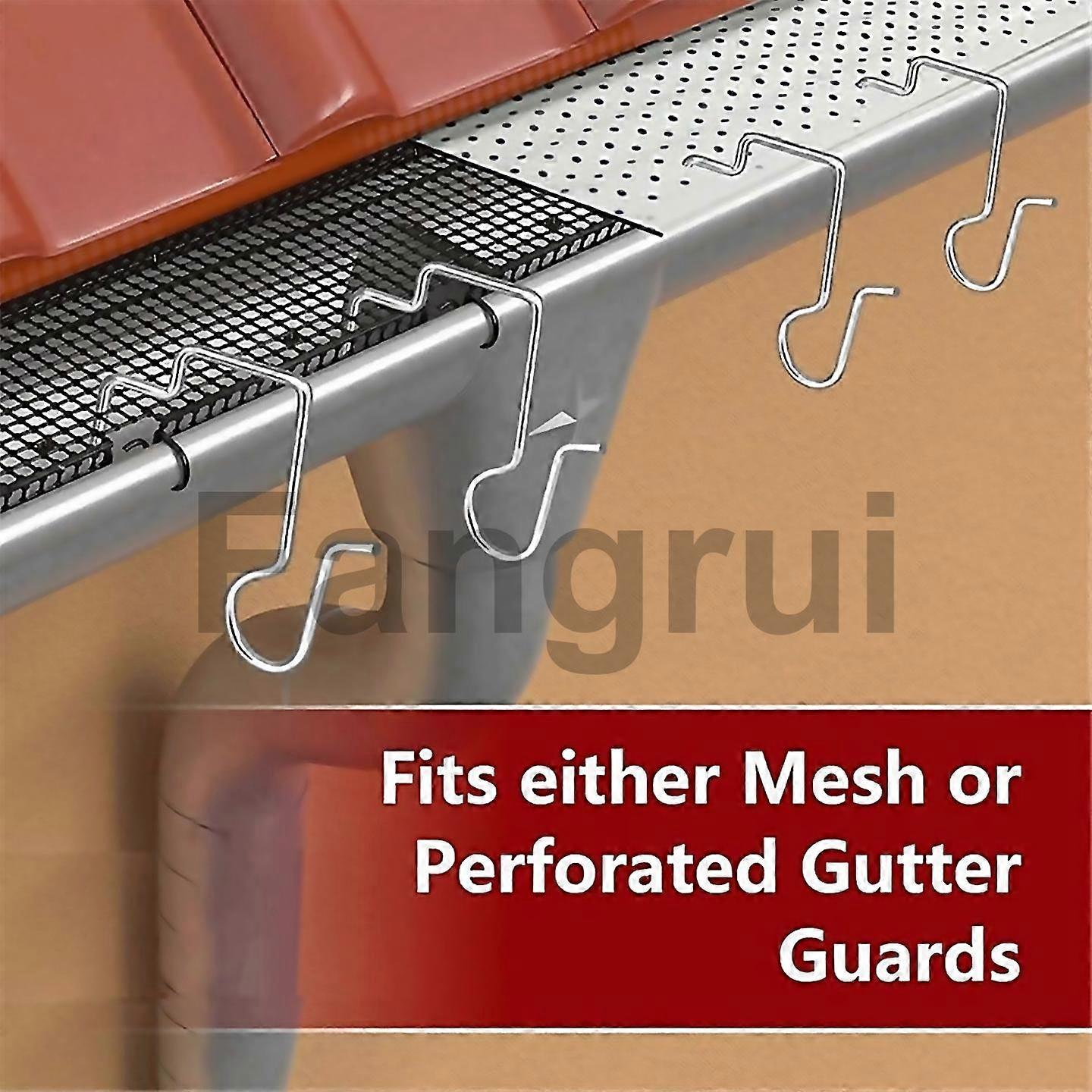 For Christmas Light Hanger Hooks For Gutters With Perforated Guards