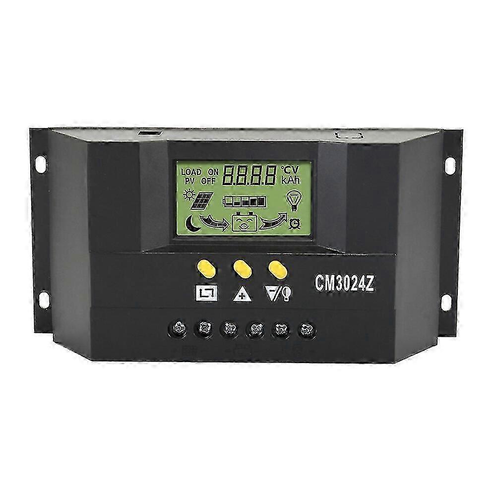 CM3024Z 30A 12V/ 24V Solar Charge Controller Generator for Home Solar Panel Battery