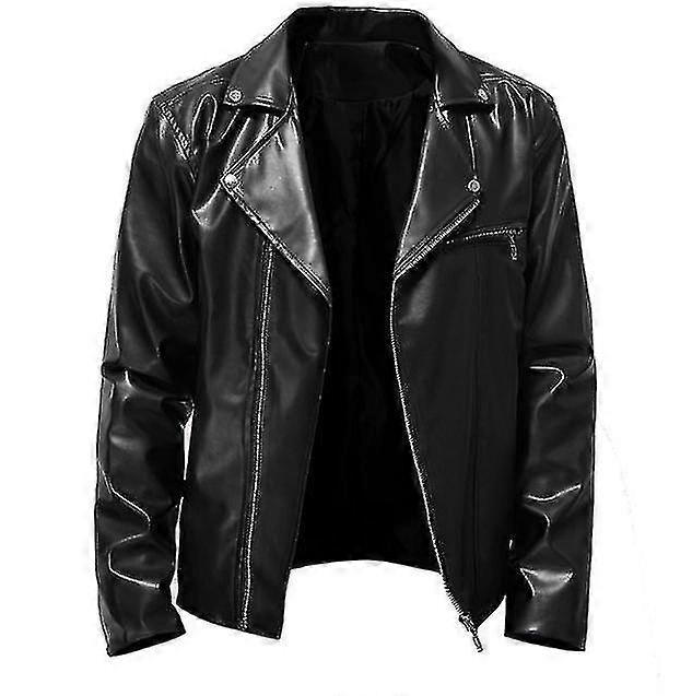 Men's Multifunctional Lapel Motorcycle Jacket