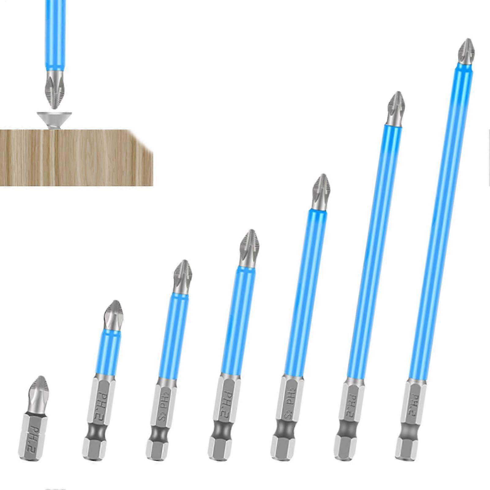 Magnetic Drill Bit Set, Professional Screwdriver Drill Bits, Compact Precision, Anti-Slip Magnetic Tool Set