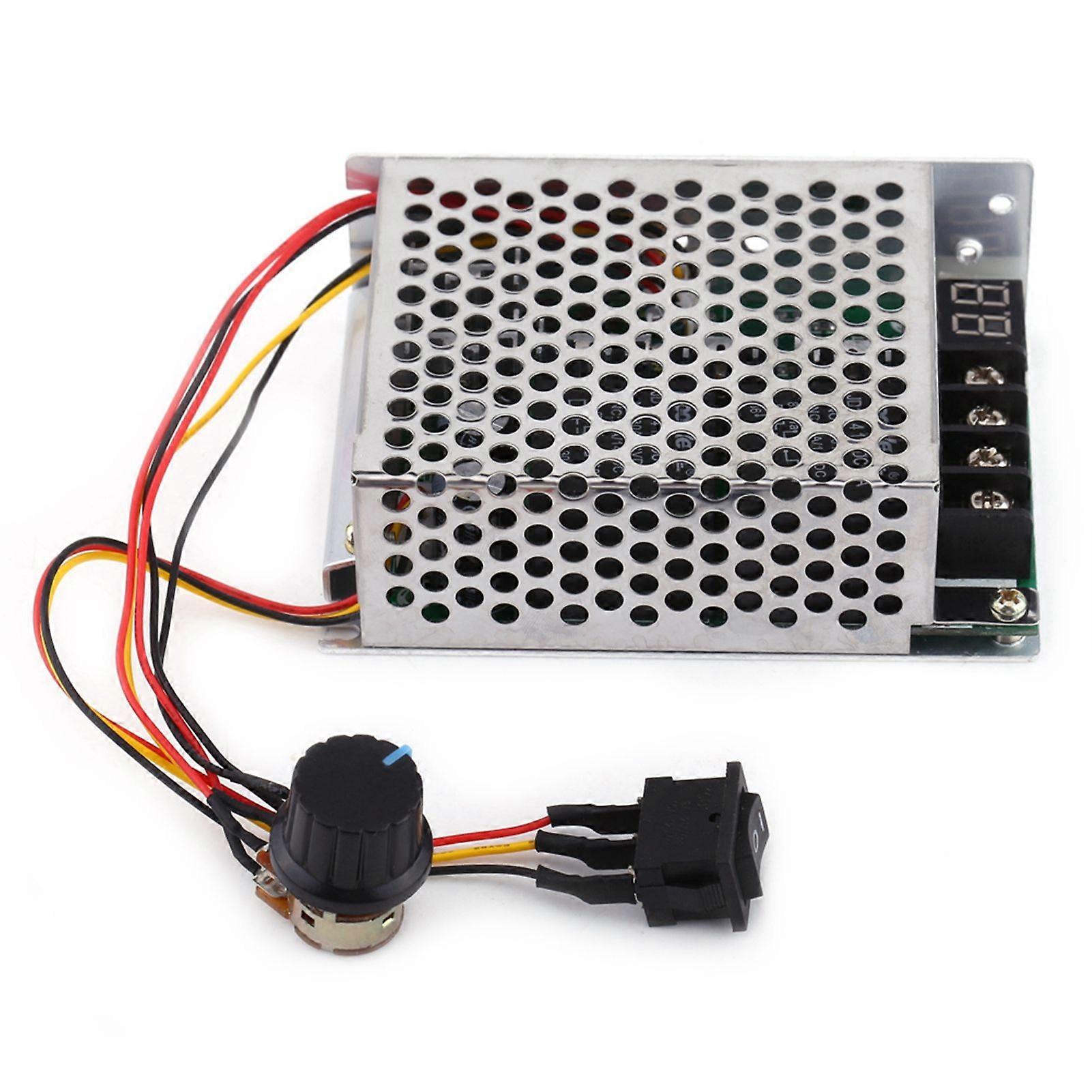 10V-55V 40A DC Motor Speed Controller Governor Reversing Direction Switch With Digital Display