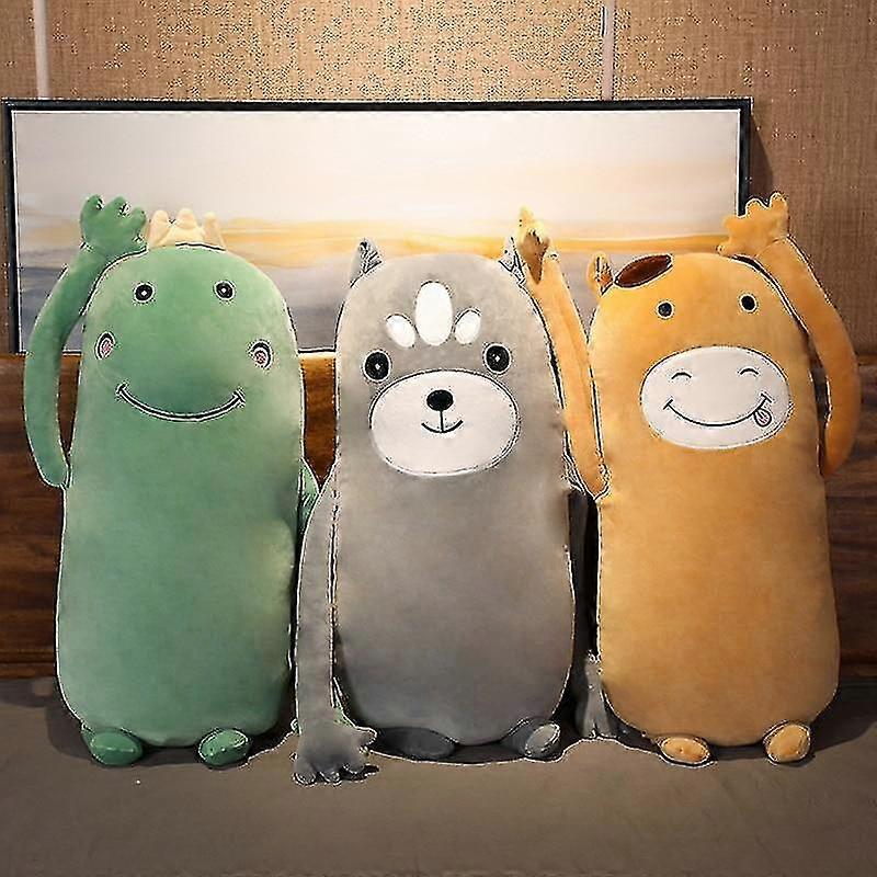 2025 קריקטורה יצירתית דינוזאור כרית צעצוע ממולא