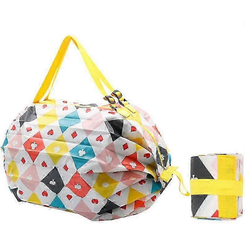 Foldable Large Capacity Portable Shopping Bag Reusable Eco-friendly